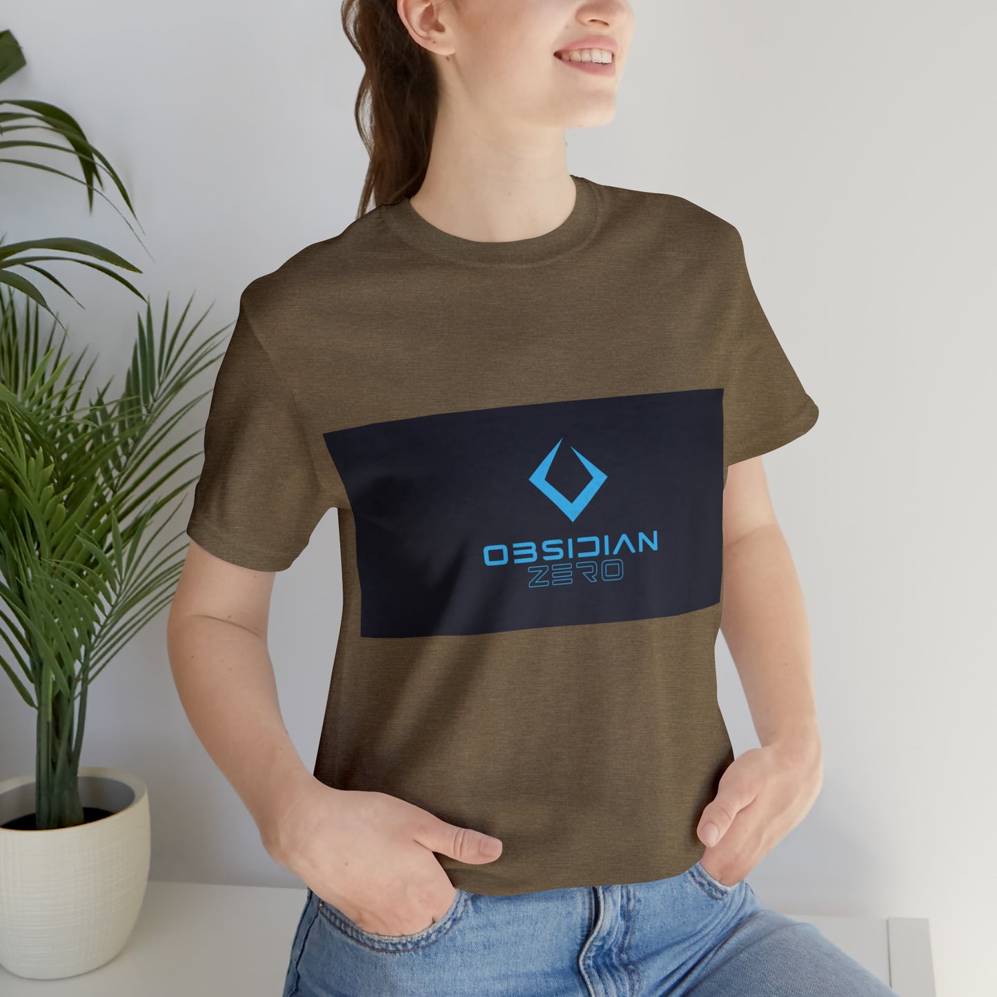 Obsidian Zero logo tee