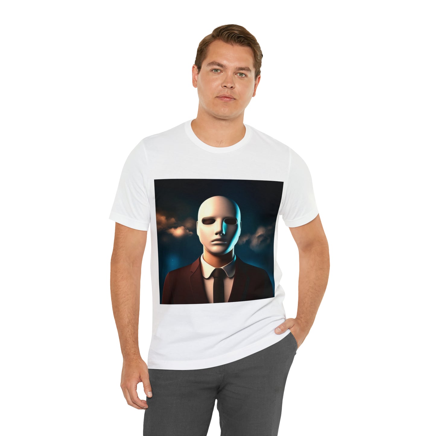 The Faceless man Unisex Jersey Short Sleeve Tee