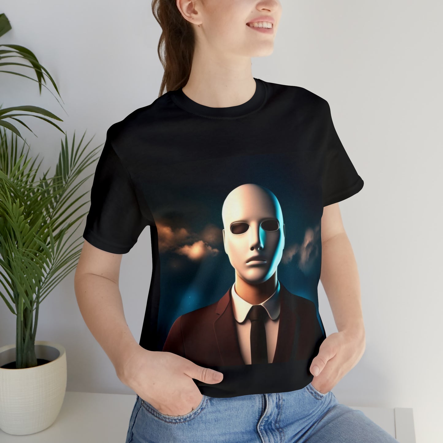The Faceless man Unisex Jersey Short Sleeve Tee
