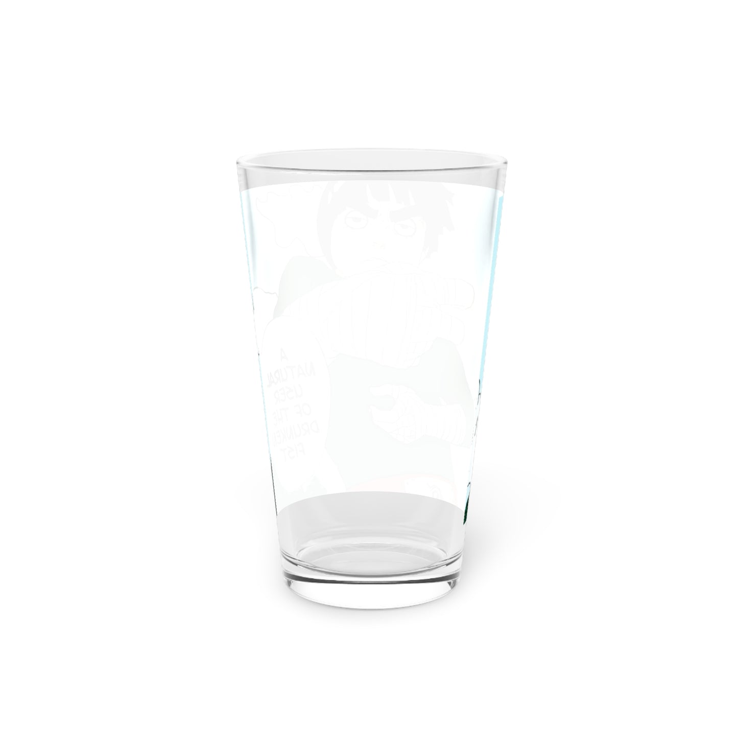 Rock Lee Drunken Fist Pint Glass, 16oz