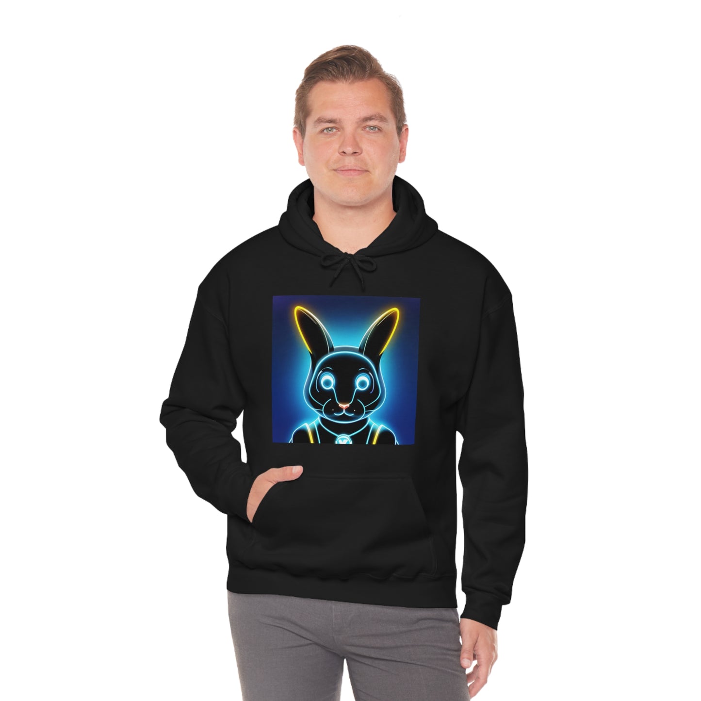 Light show Rabbit Hooded Sweatshirt