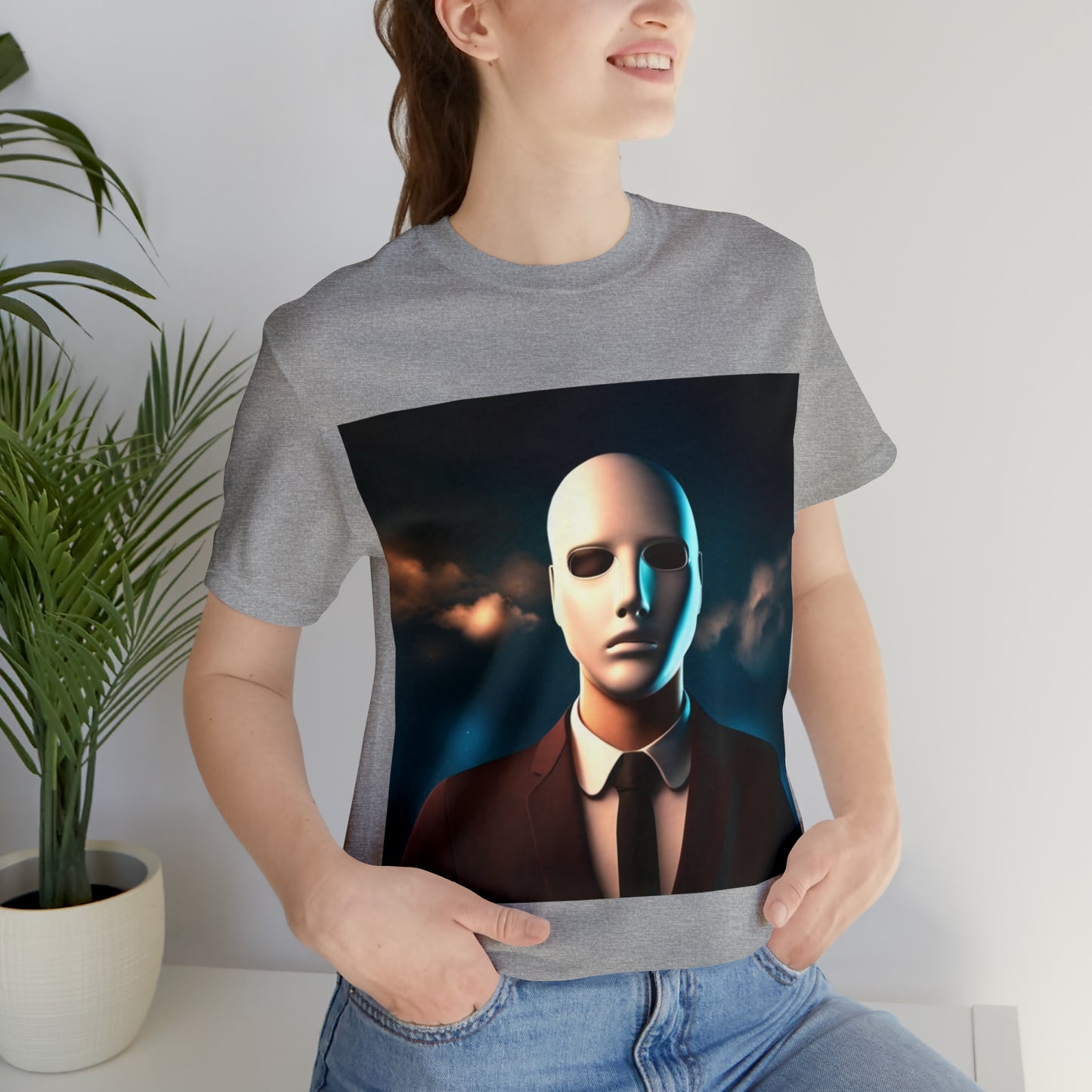 The Faceless man Unisex Jersey Short Sleeve Tee