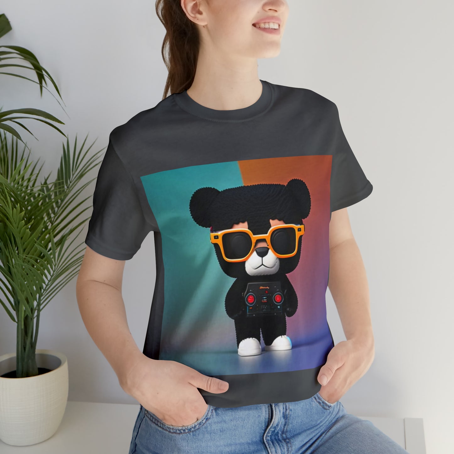 Black Bear Unisex Jersey Short Sleeve Tee