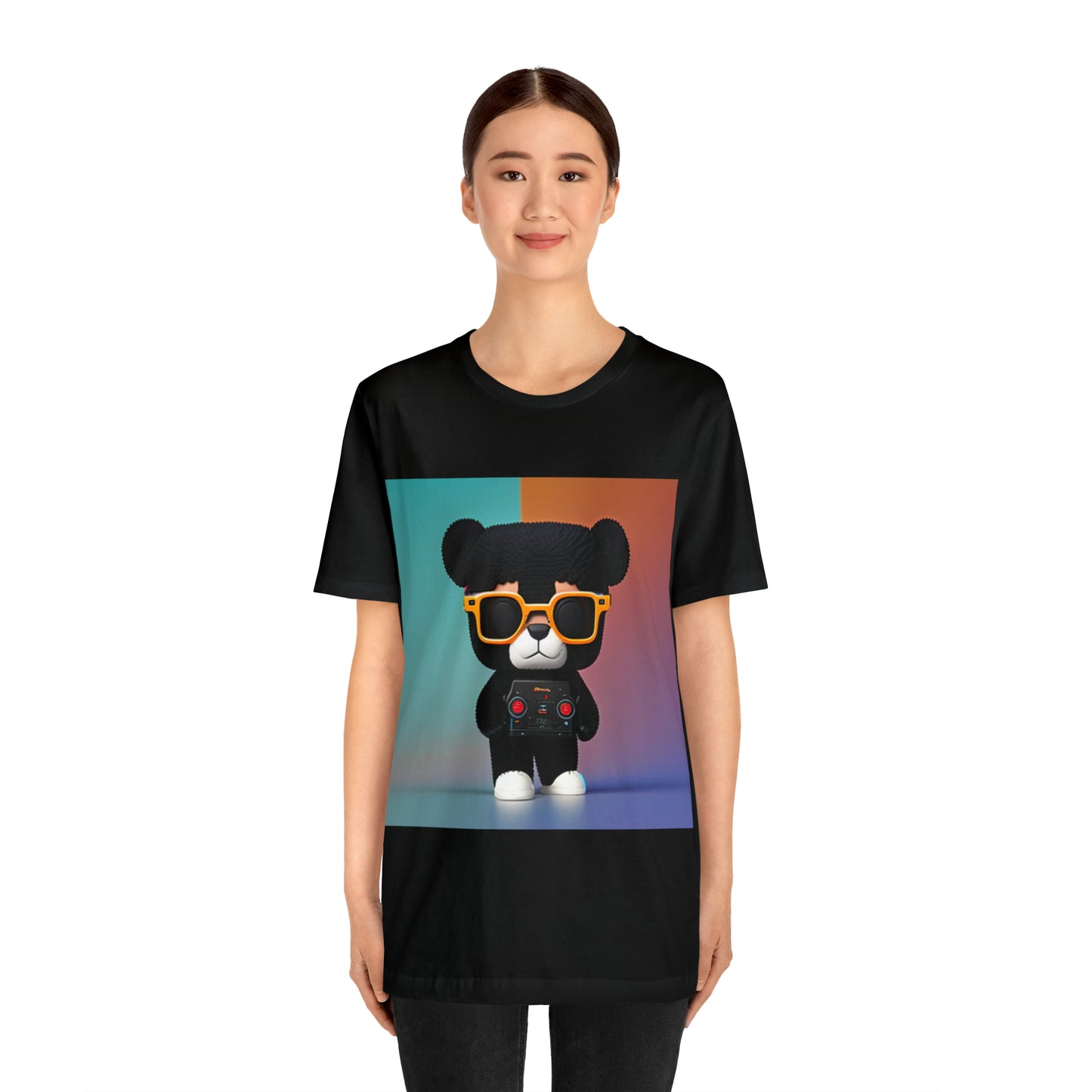 Black Bear Unisex Jersey Short Sleeve Tee