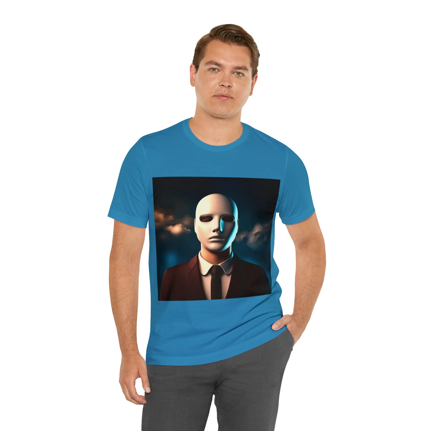 The Faceless man Unisex Jersey Short Sleeve Tee