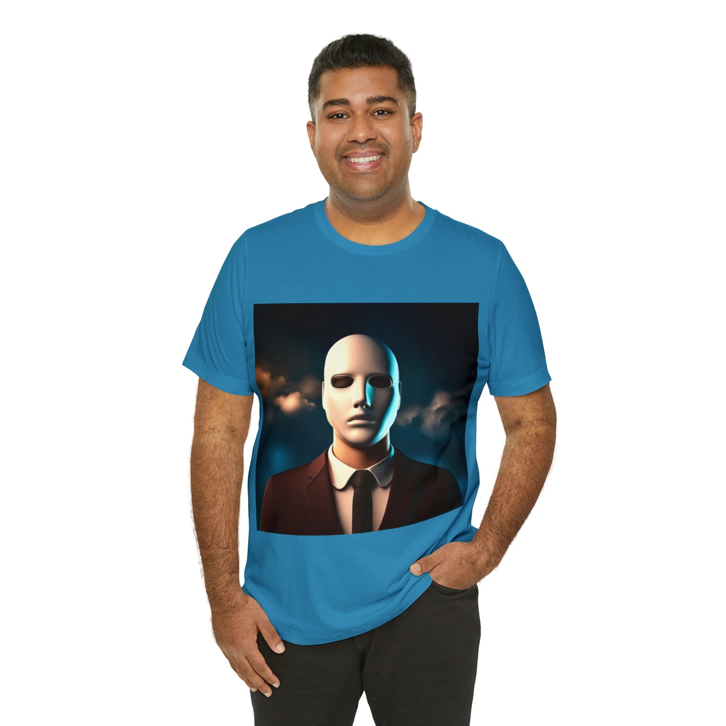 The Faceless man Unisex Jersey Short Sleeve Tee
