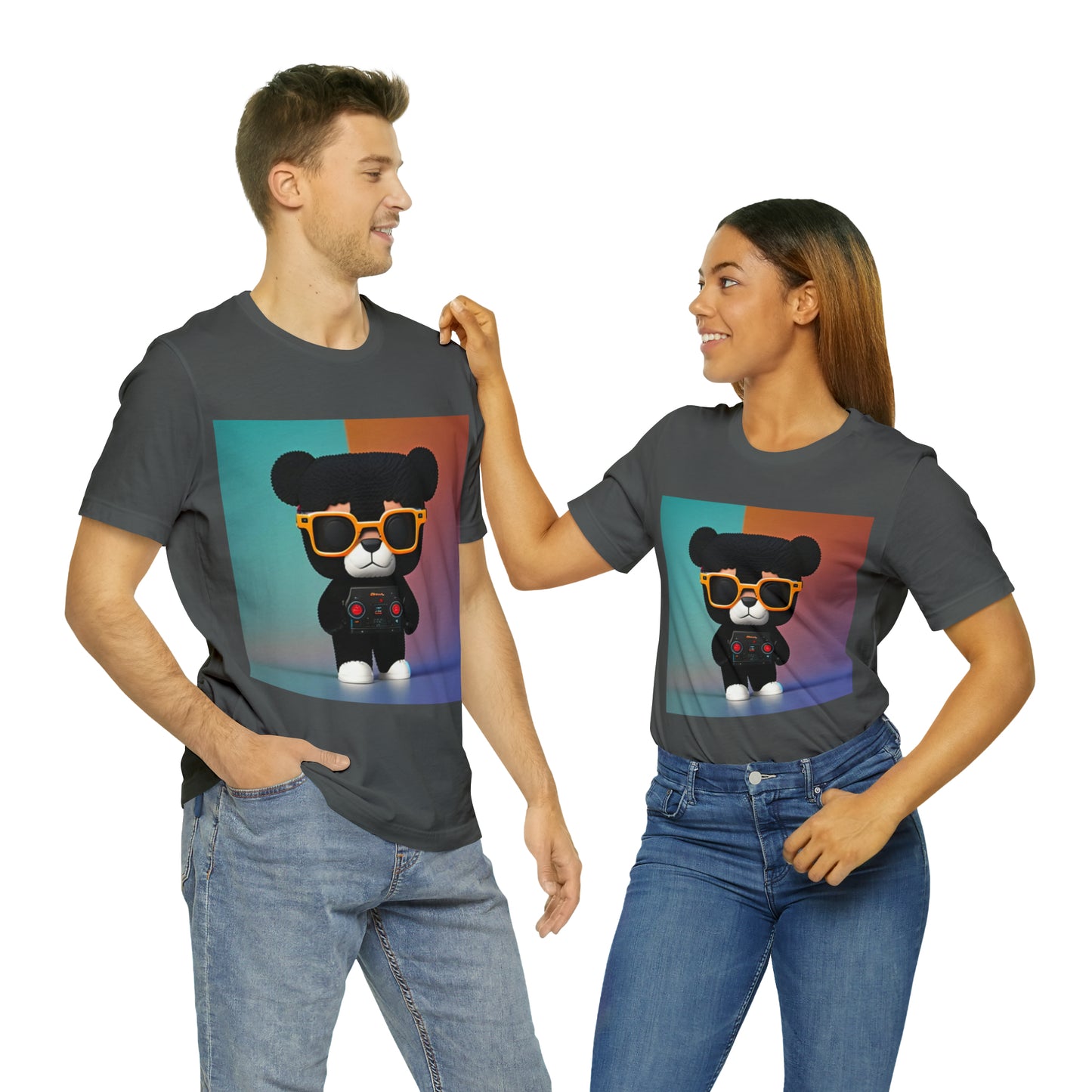 Black Bear Unisex Jersey Short Sleeve Tee