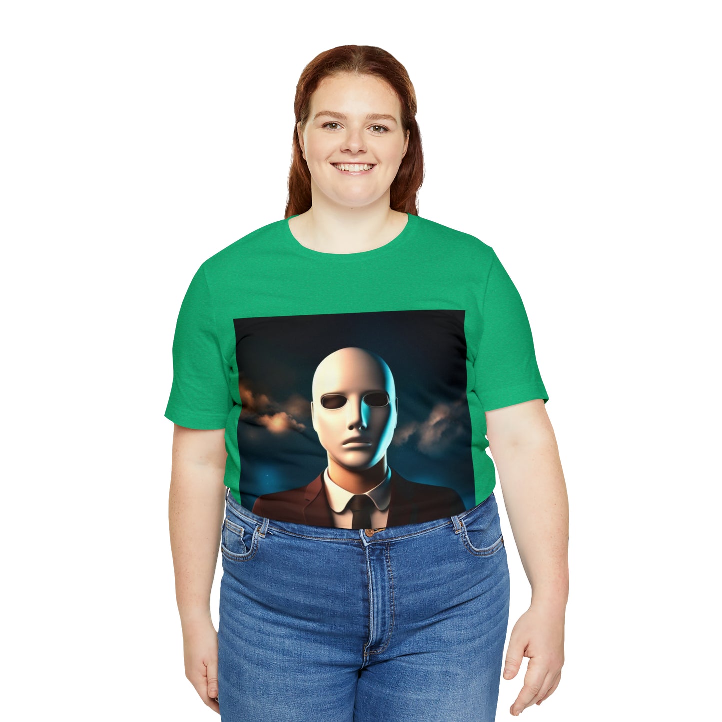 The Faceless man Unisex Jersey Short Sleeve Tee