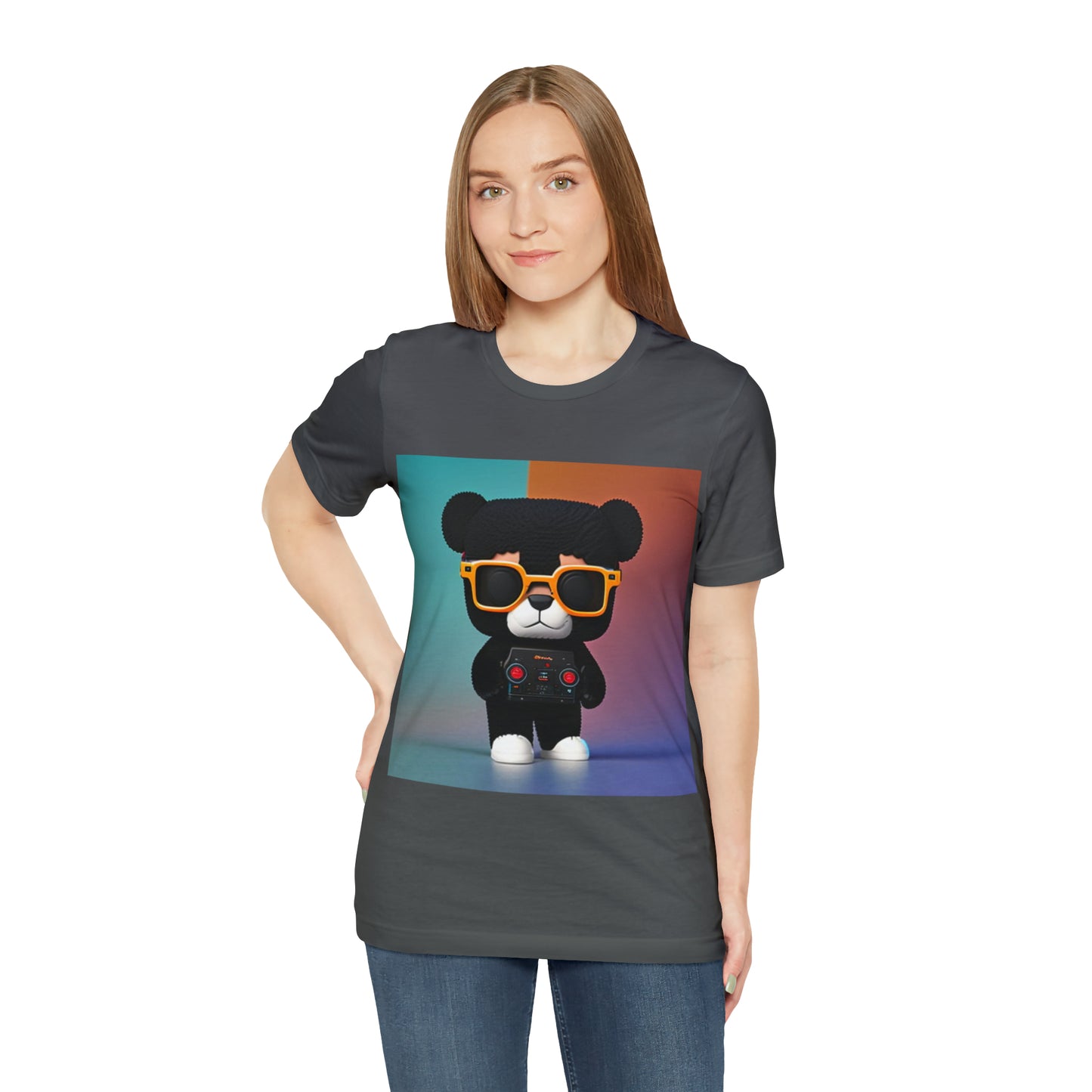 Black Bear Unisex Jersey Short Sleeve Tee