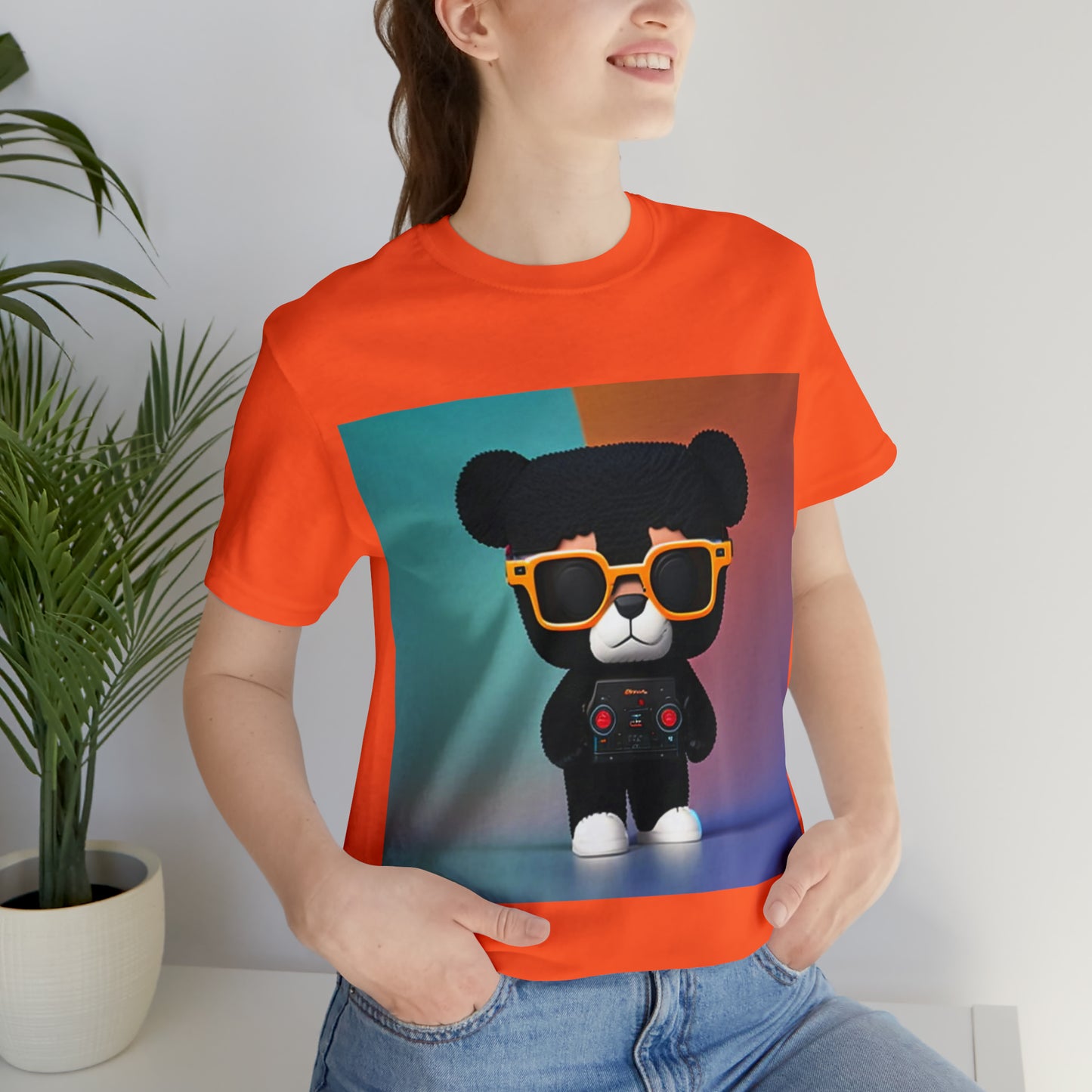 Black Bear Unisex Jersey Short Sleeve Tee