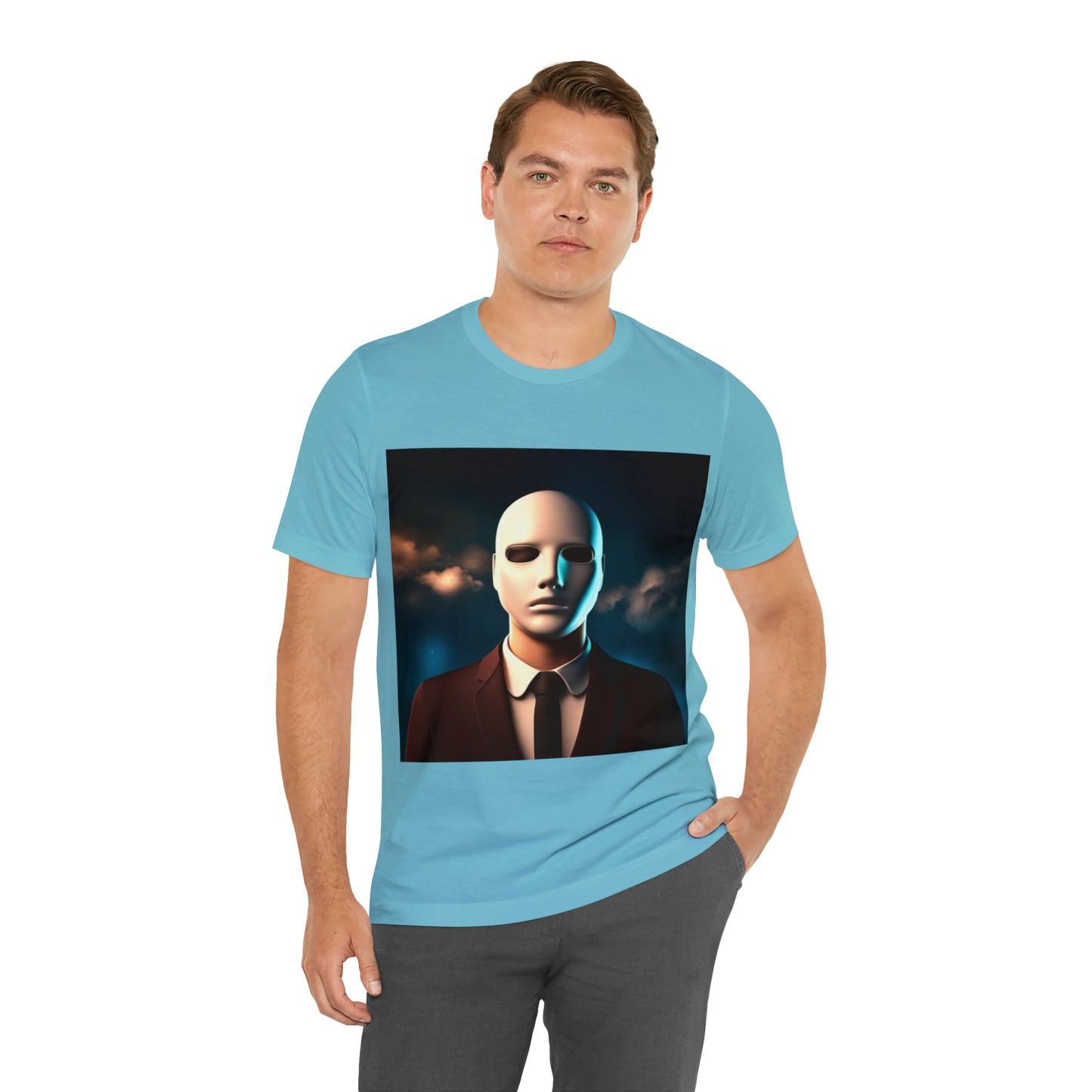 The Faceless man Unisex Jersey Short Sleeve Tee