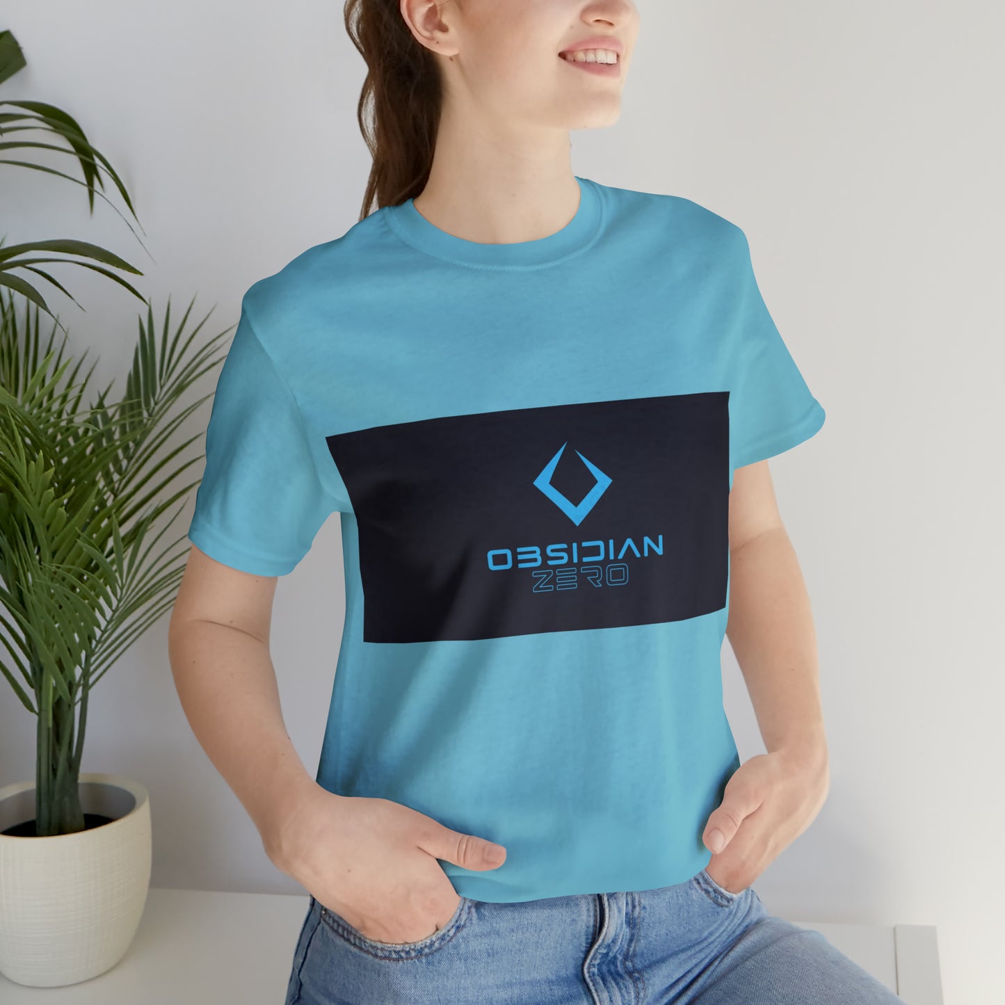 Obsidian Zero logo tee