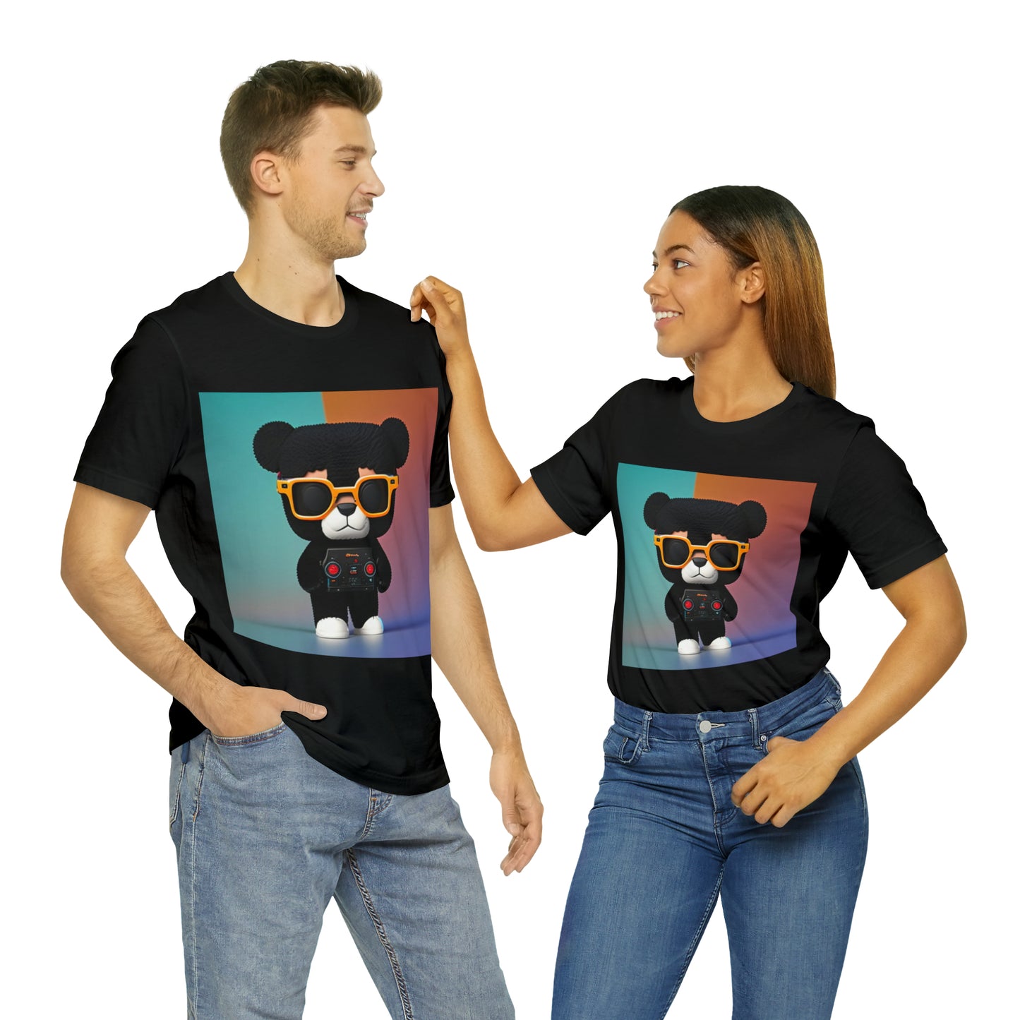 Black Bear Unisex Jersey Short Sleeve Tee