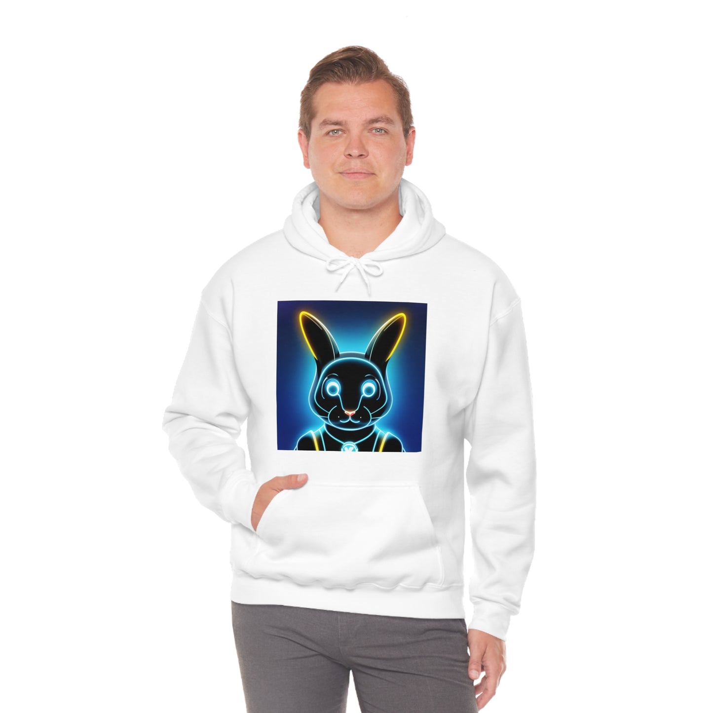 Light show Rabbit Hooded Sweatshirt