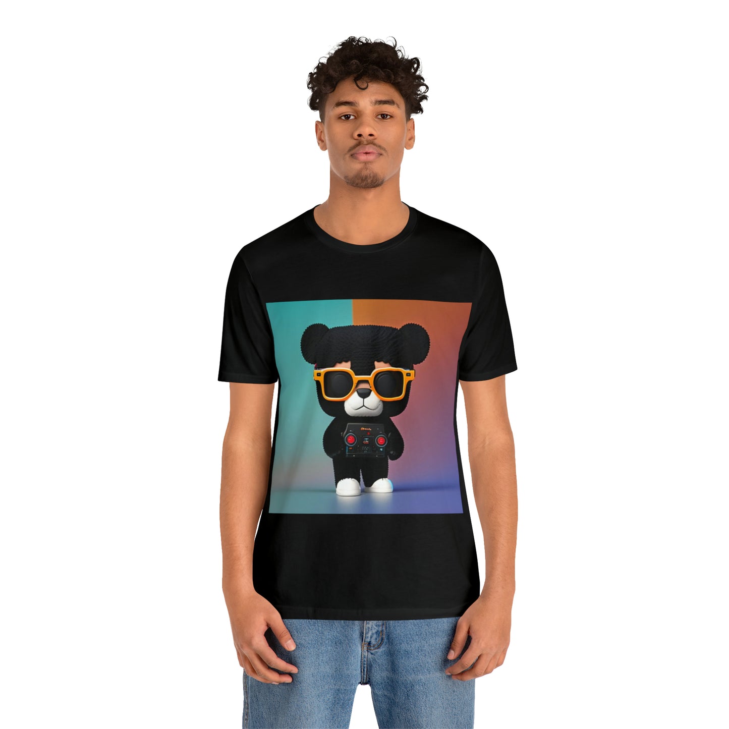 Black Bear Unisex Jersey Short Sleeve Tee