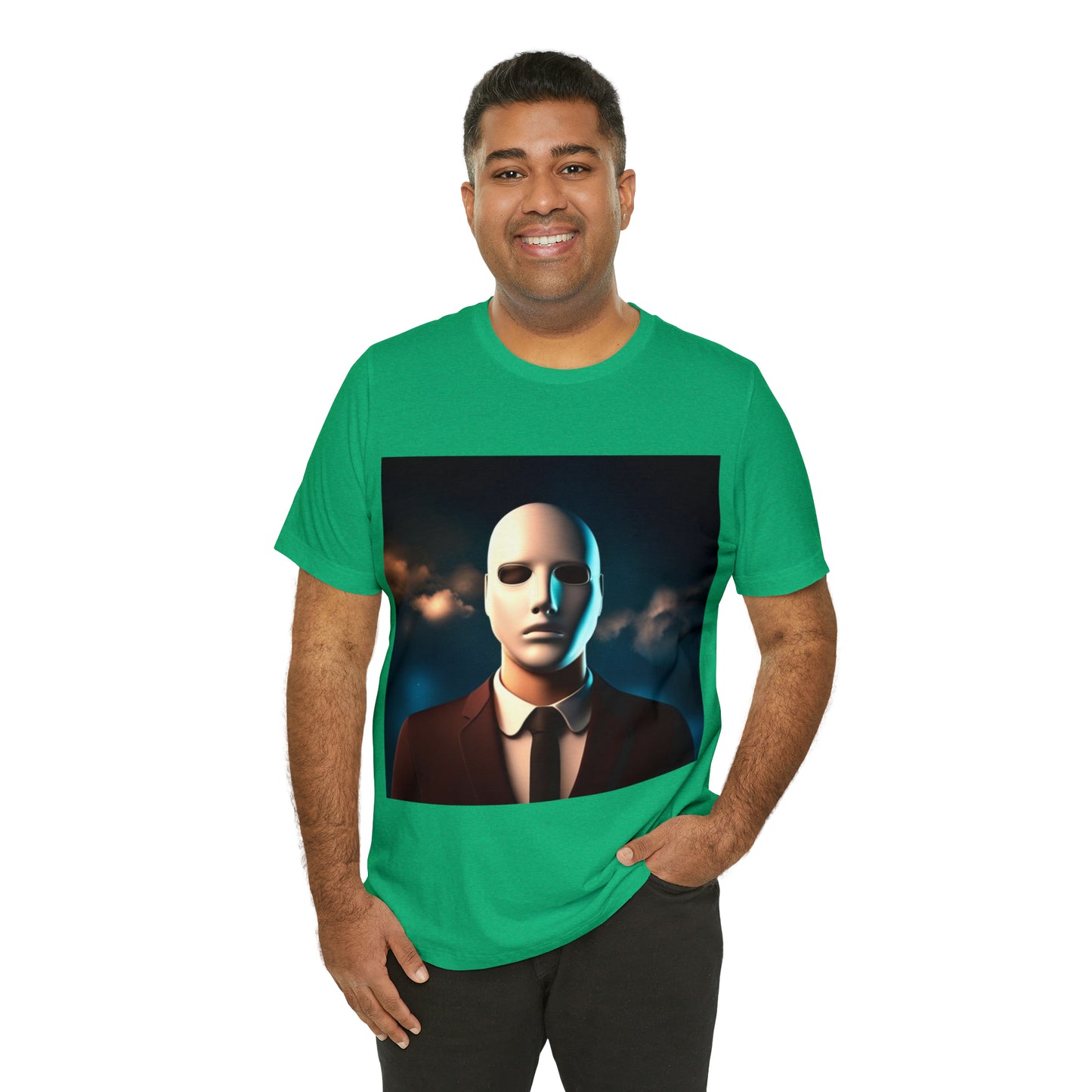 The Faceless man Unisex Jersey Short Sleeve Tee