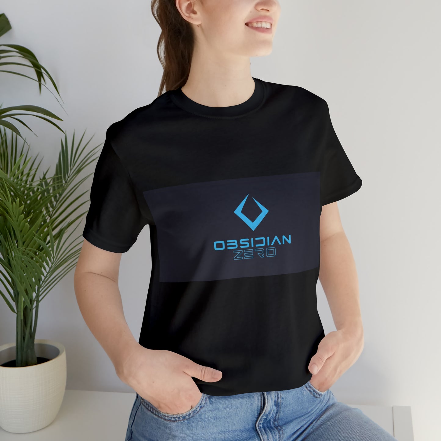 Obsidian Zero logo tee
