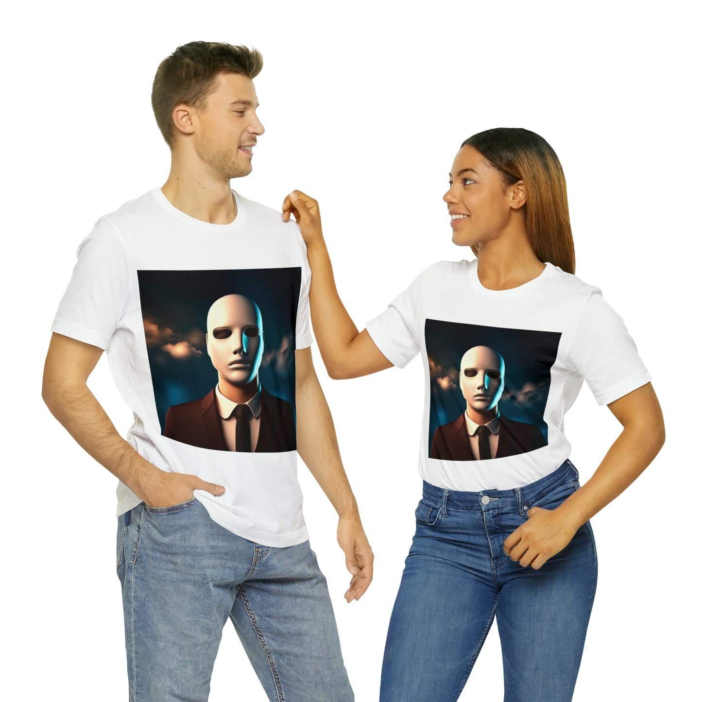 The Faceless man Unisex Jersey Short Sleeve Tee