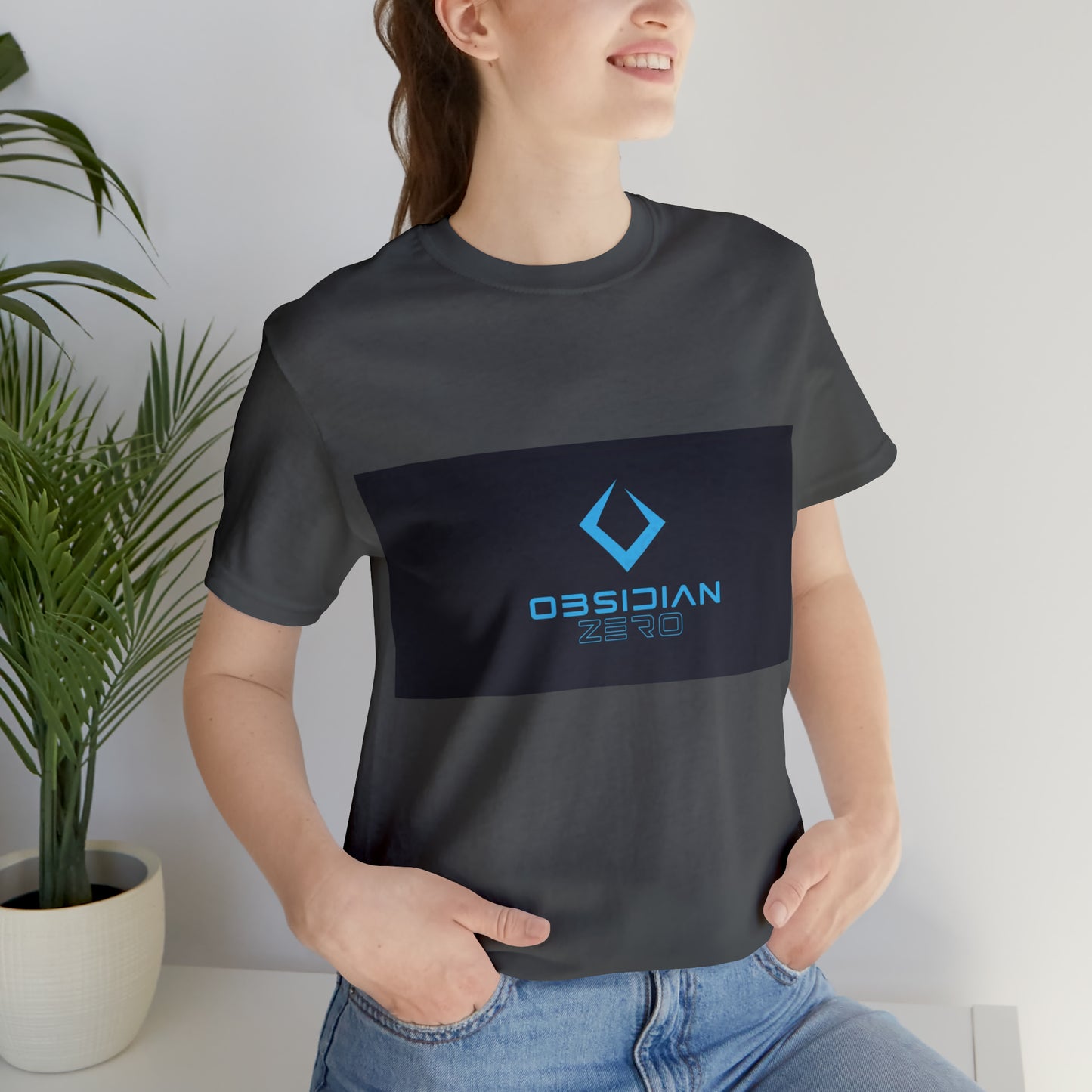 Obsidian Zero logo tee