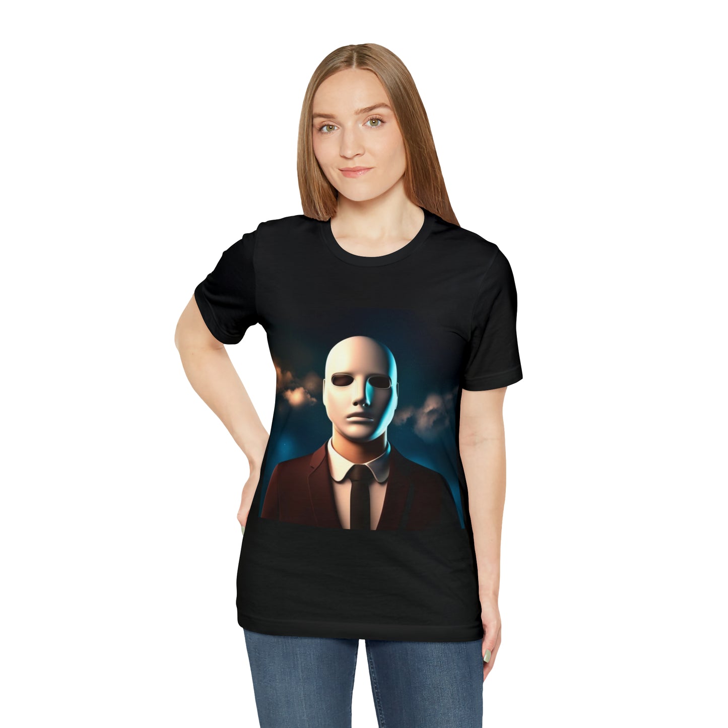 The Faceless man Unisex Jersey Short Sleeve Tee