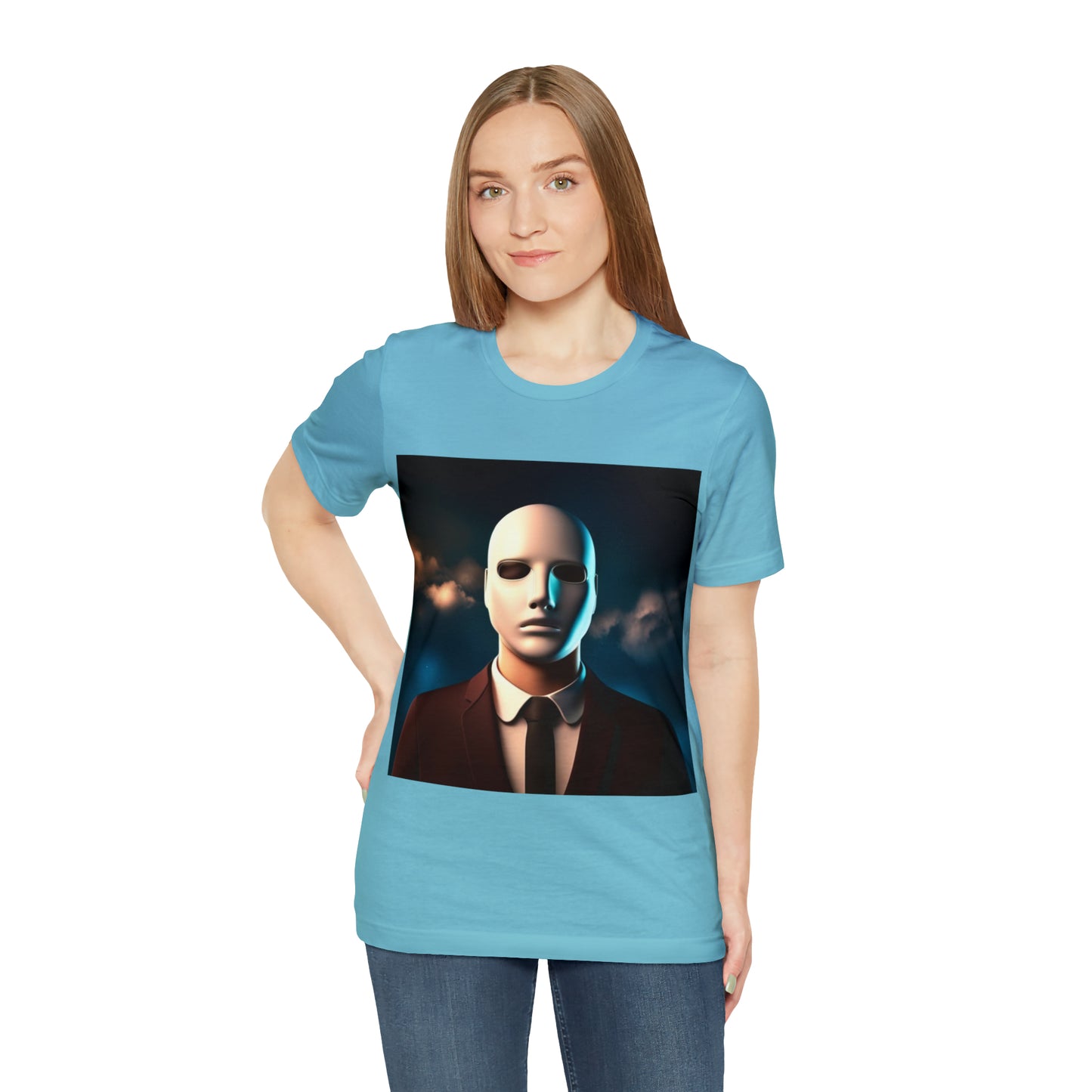 The Faceless man Unisex Jersey Short Sleeve Tee