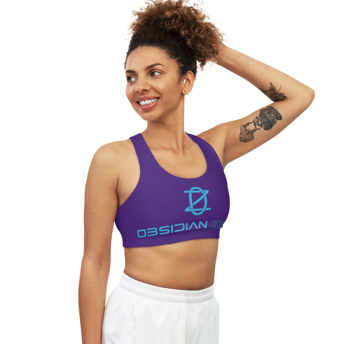 Seamless "OZ" Sports Bra (AOP)