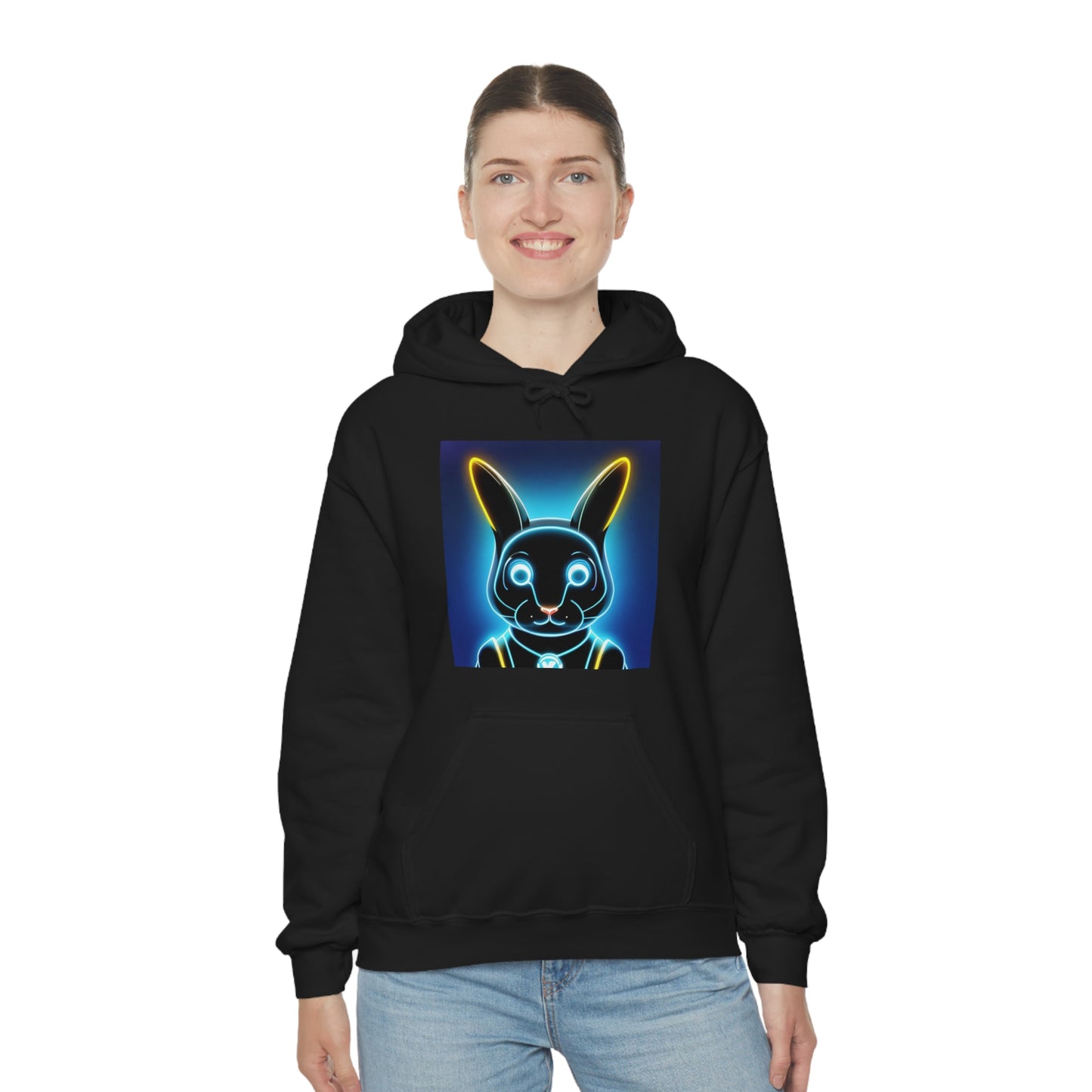 Light show Rabbit Hooded Sweatshirt