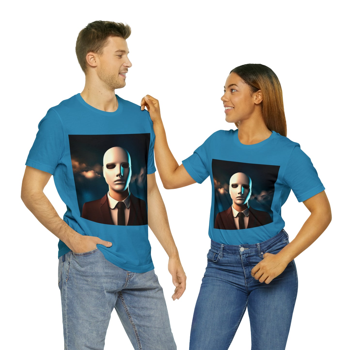 The Faceless man Unisex Jersey Short Sleeve Tee