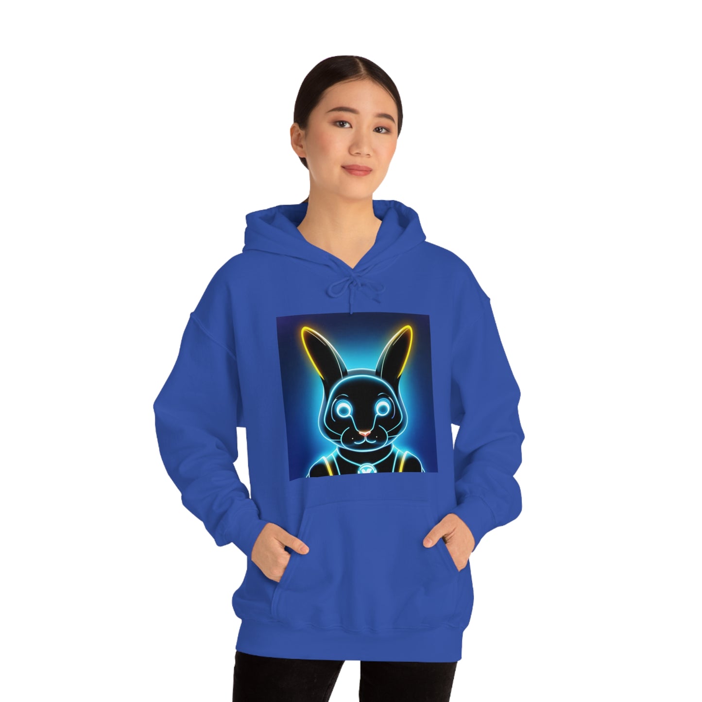 Light show Rabbit Hooded Sweatshirt