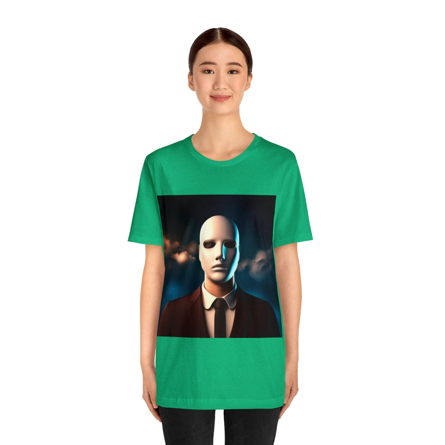 The Faceless man Unisex Jersey Short Sleeve Tee