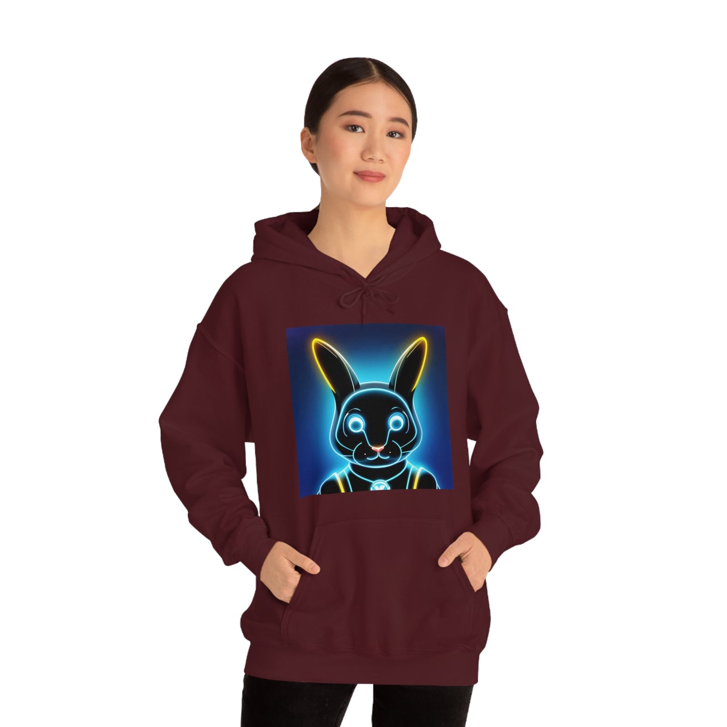 Light show Rabbit Hooded Sweatshirt