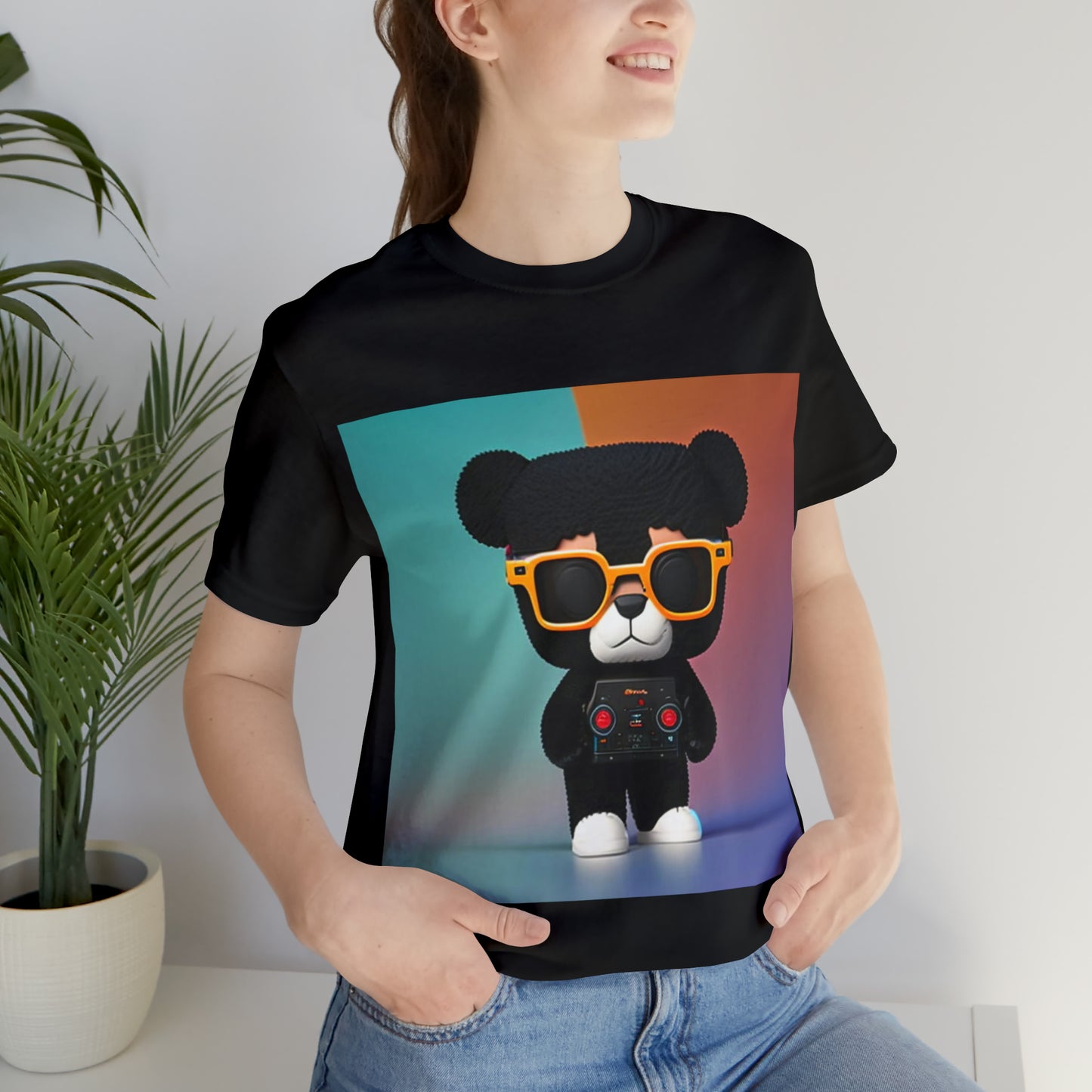 Black Bear Unisex Jersey Short Sleeve Tee