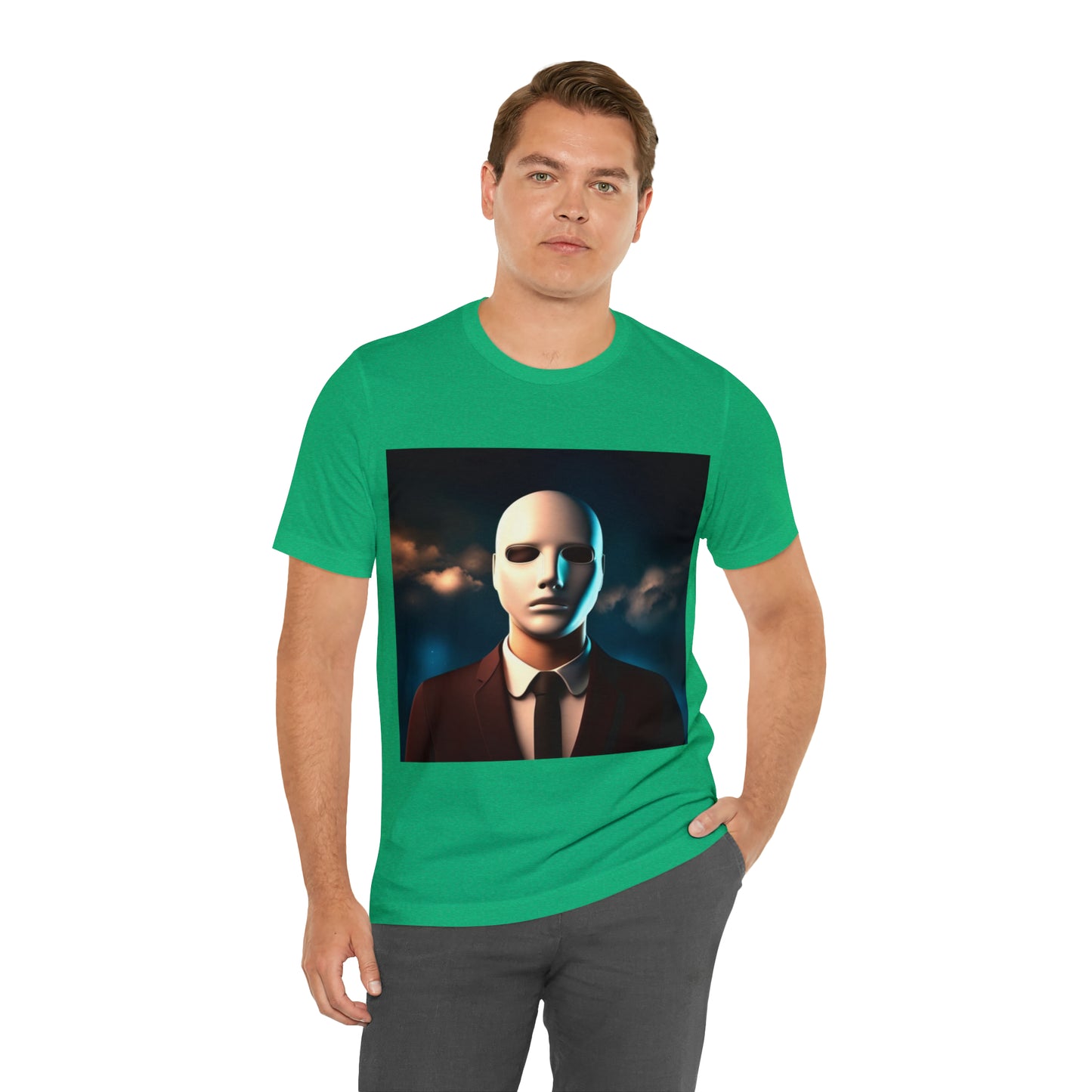The Faceless man Unisex Jersey Short Sleeve Tee