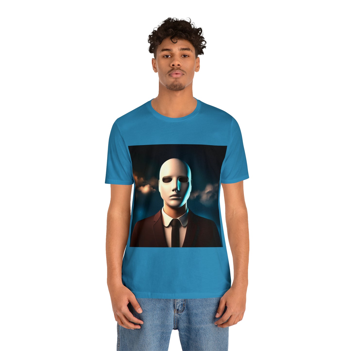 The Faceless man Unisex Jersey Short Sleeve Tee