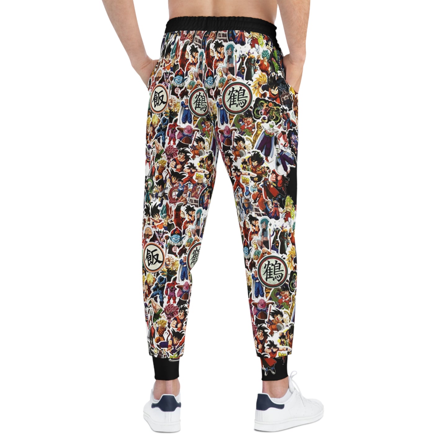 DBZ mashup Athletic Joggers (AOP)