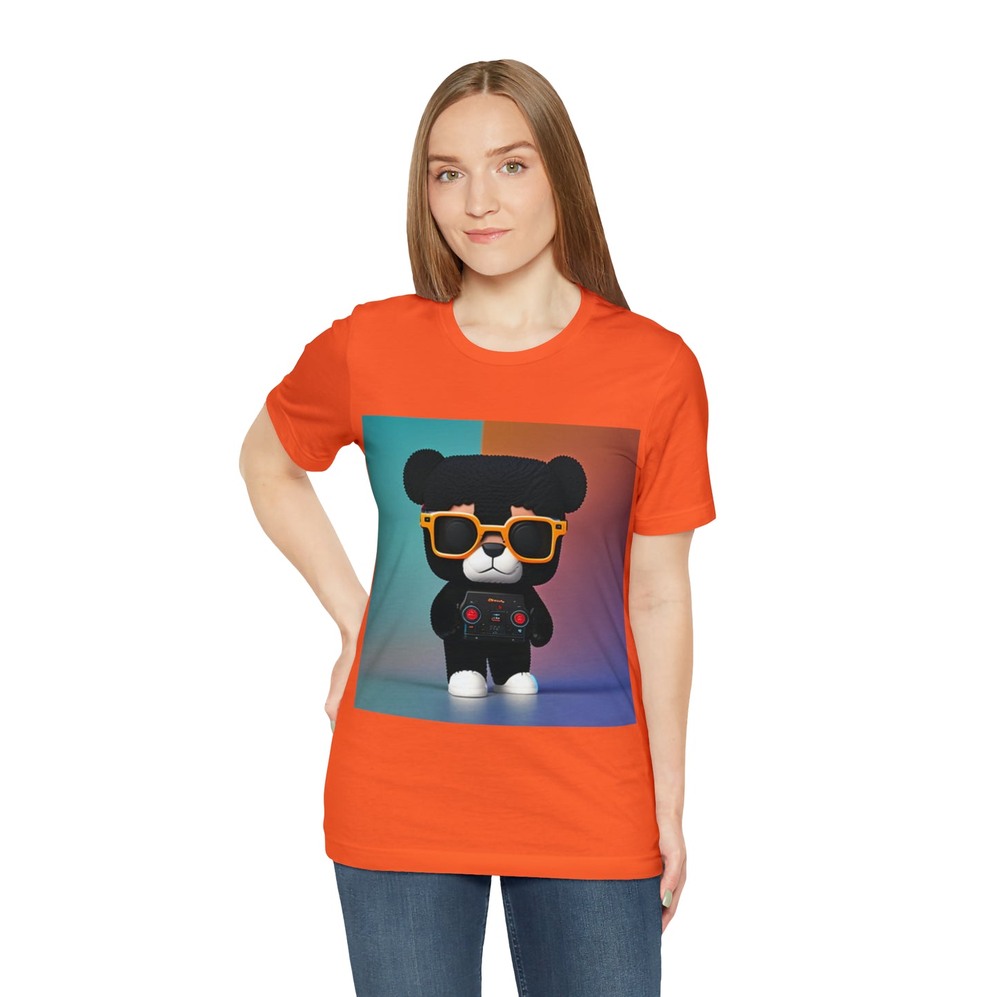 Black Bear Unisex Jersey Short Sleeve Tee