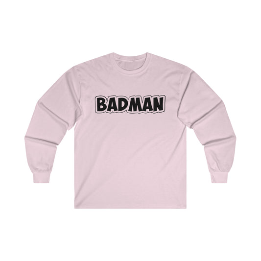 Badman long sleeve tee (front)