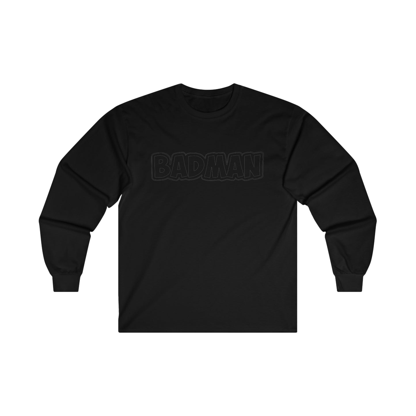 Badman long sleeve tee (front)