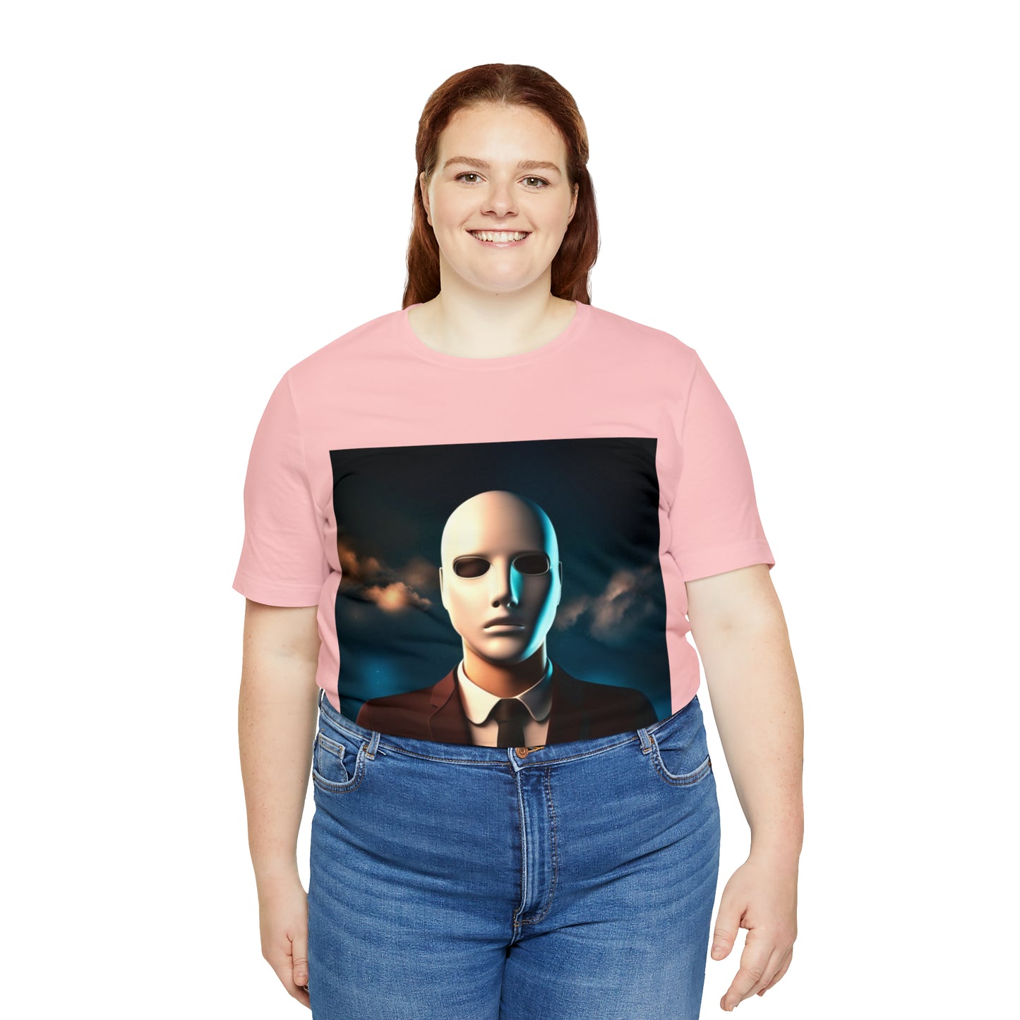 The Faceless man Unisex Jersey Short Sleeve Tee