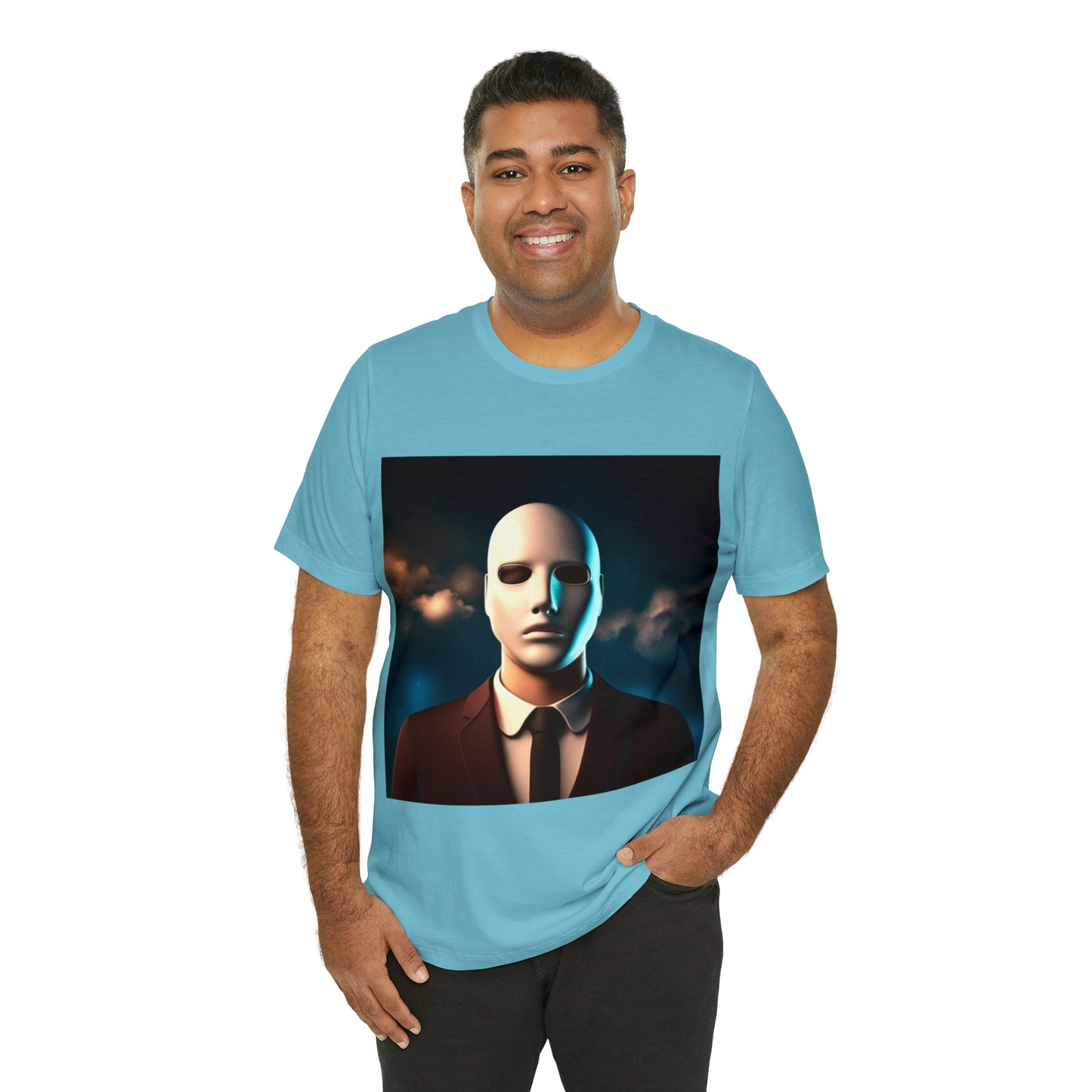 The Faceless man Unisex Jersey Short Sleeve Tee