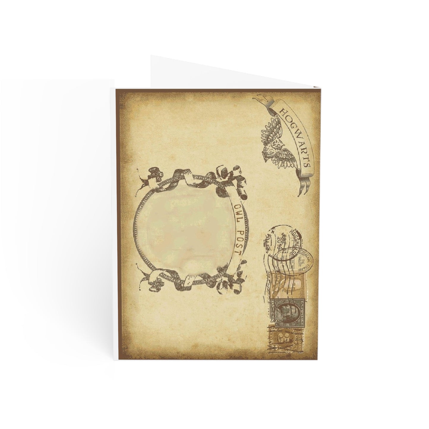 Owl post Greeting Cards (1, 10, 30, and 50pcs)