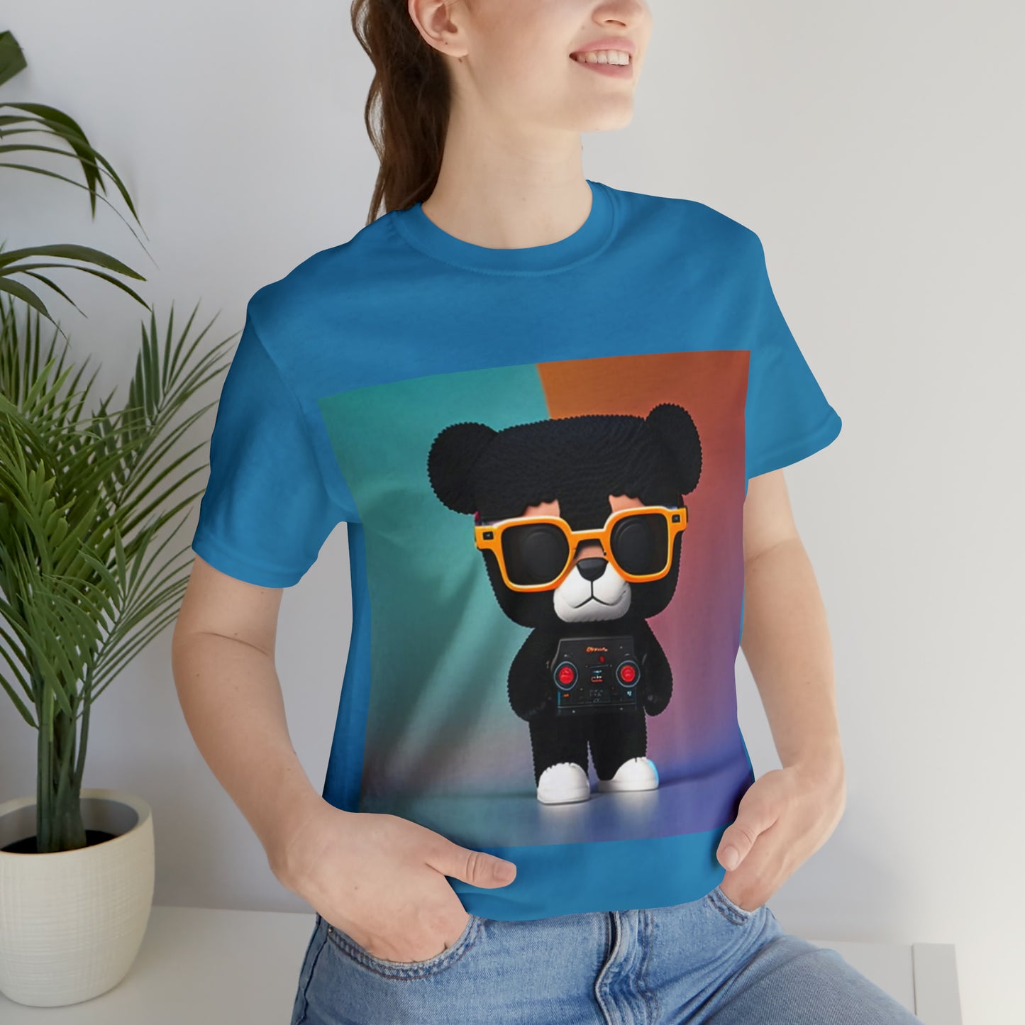 Black Bear Unisex Jersey Short Sleeve Tee