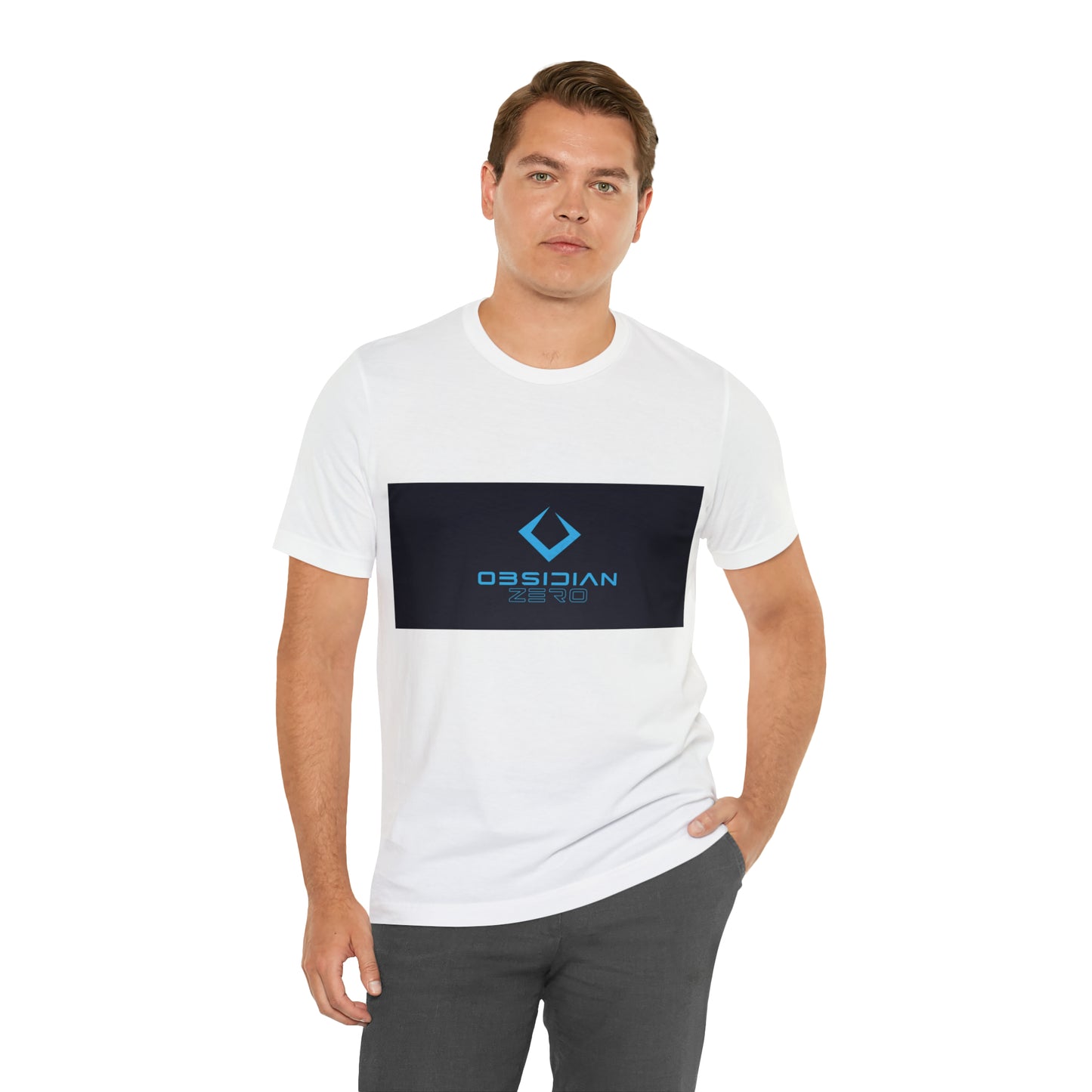 Obsidian Zero logo tee