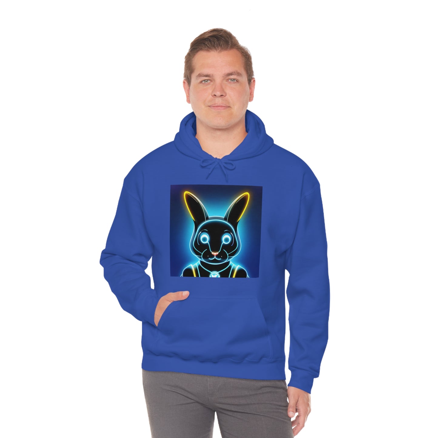 Light show Rabbit Hooded Sweatshirt
