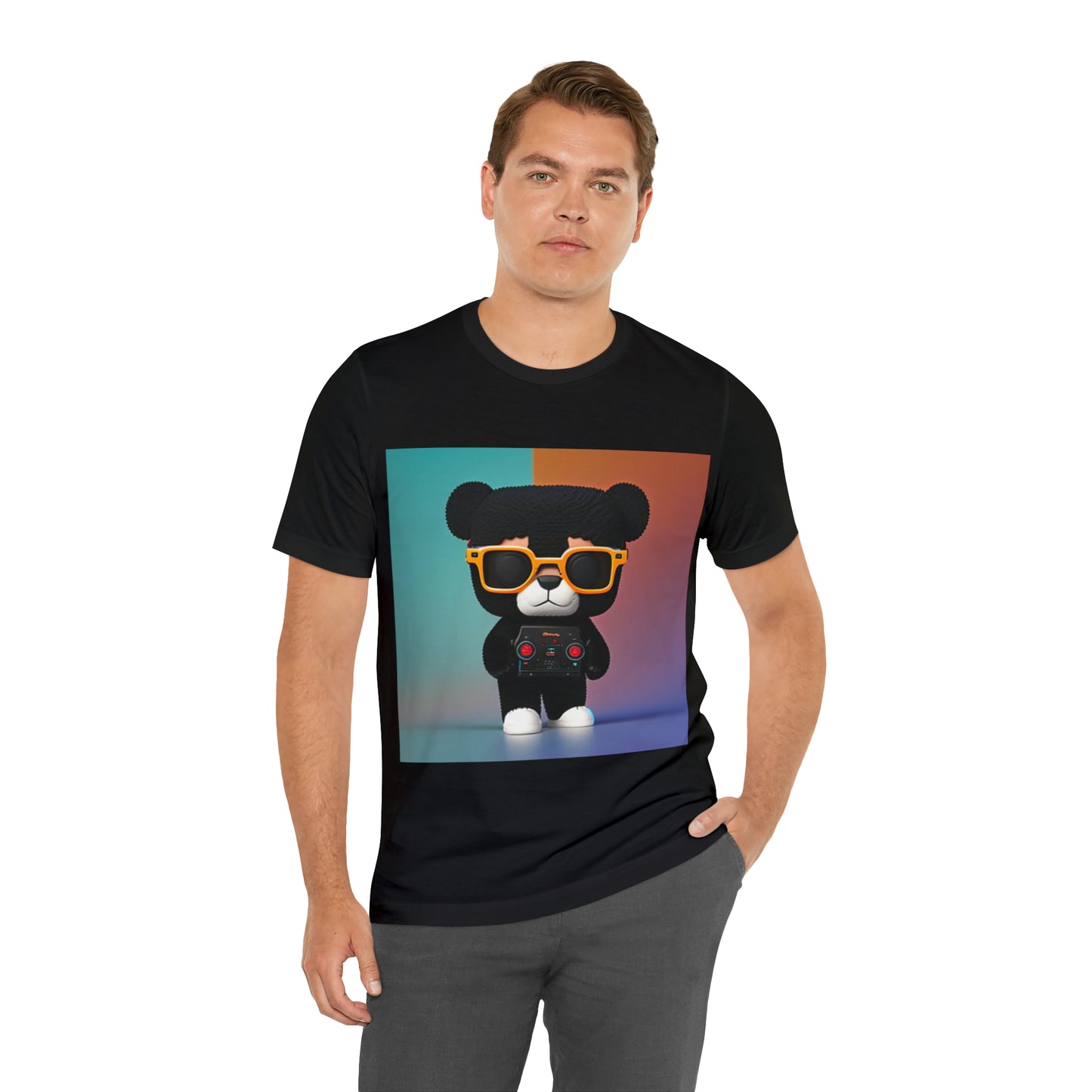 Black Bear Unisex Jersey Short Sleeve Tee