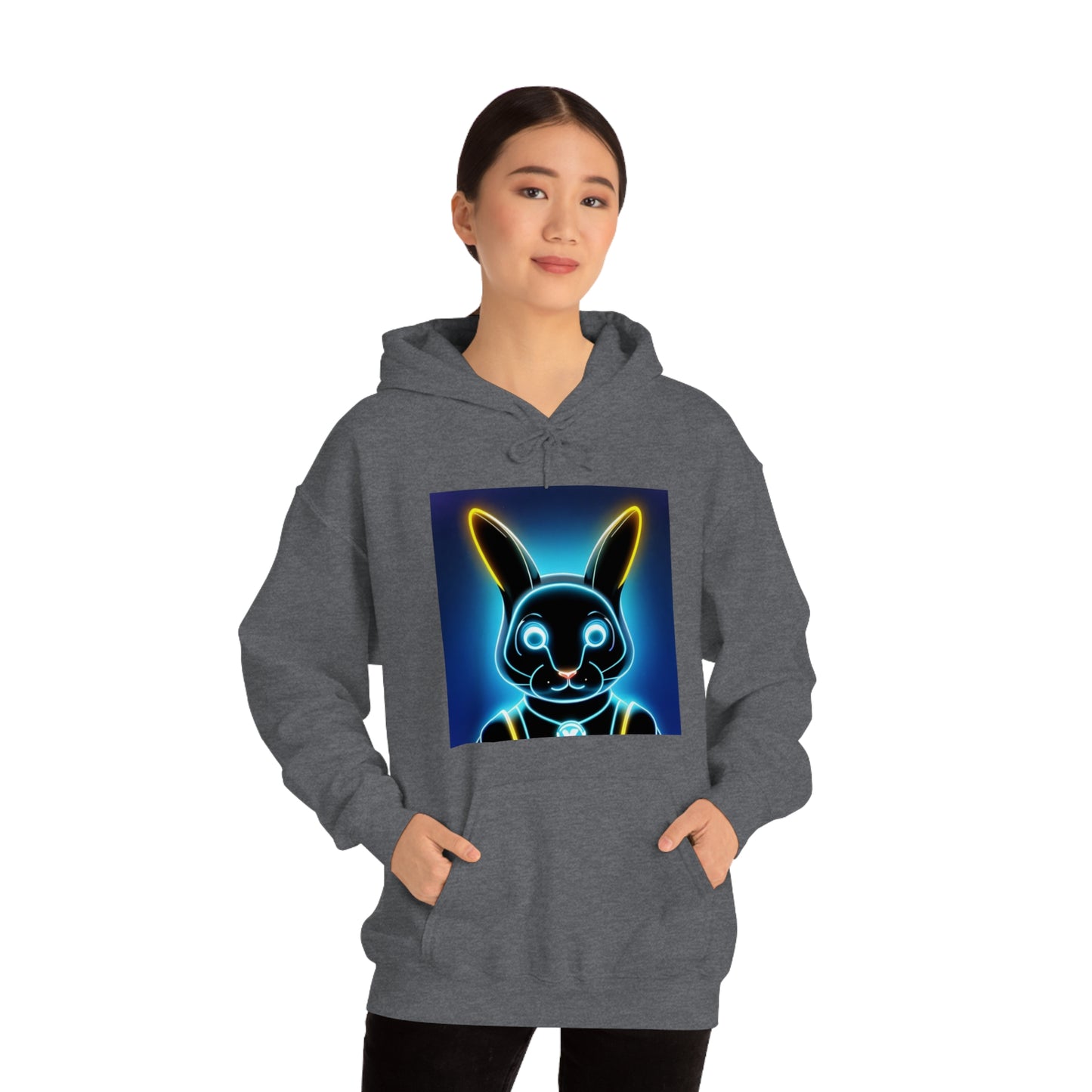 Light show Rabbit Hooded Sweatshirt