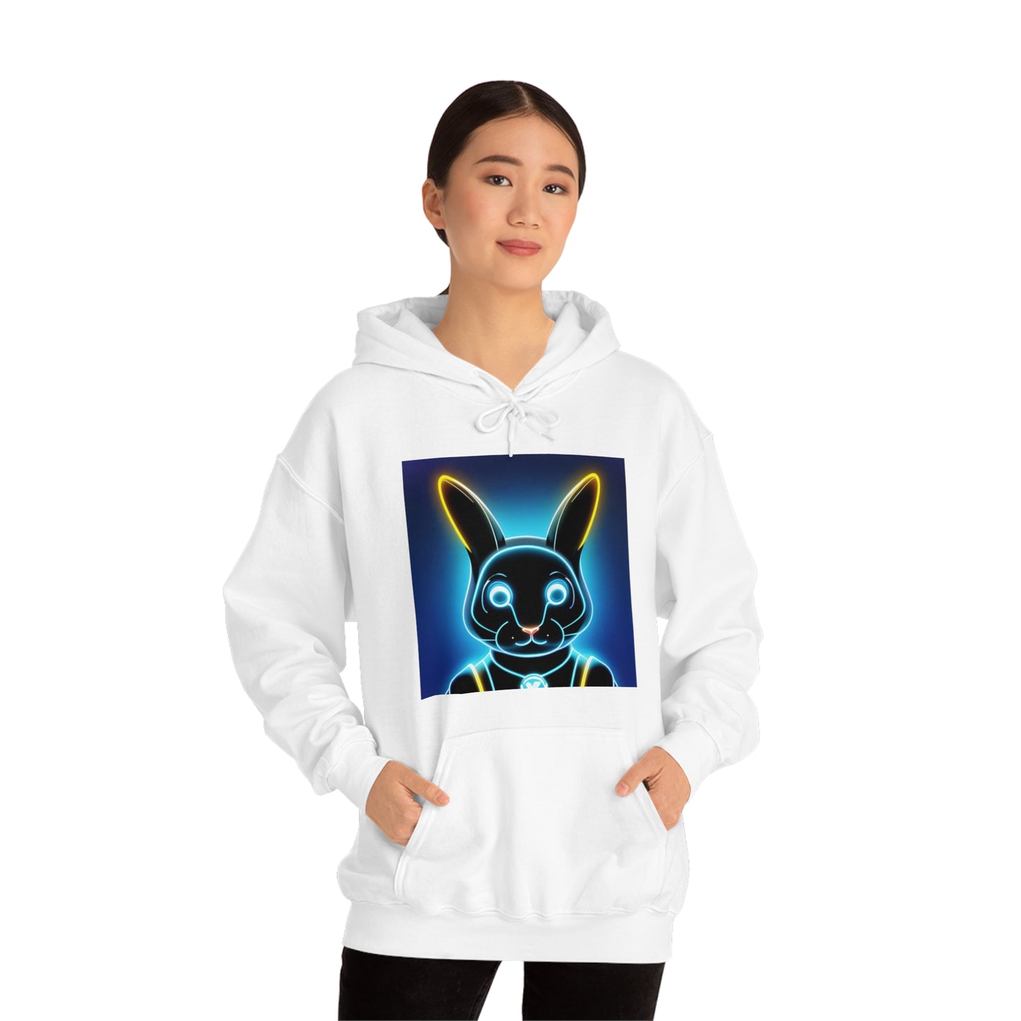 Light show Rabbit Hooded Sweatshirt