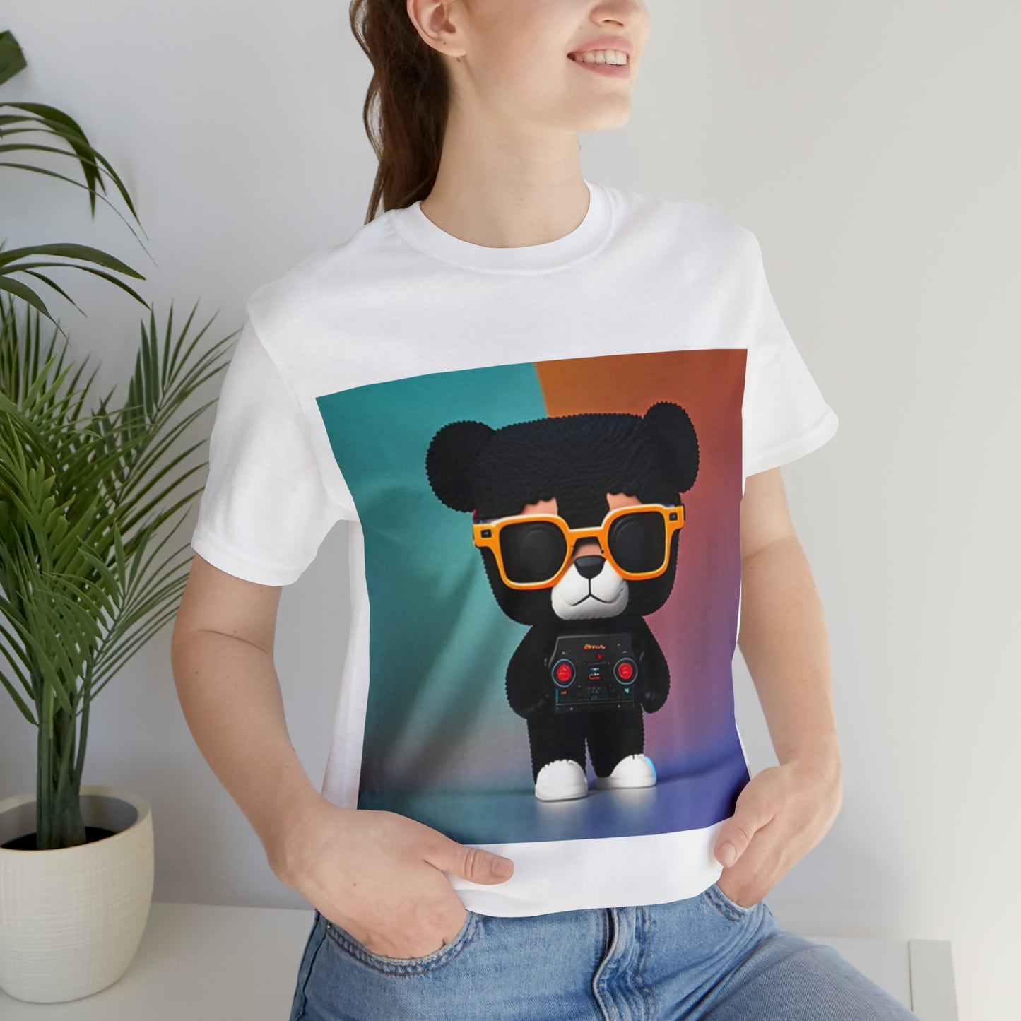Black Bear Unisex Jersey Short Sleeve Tee