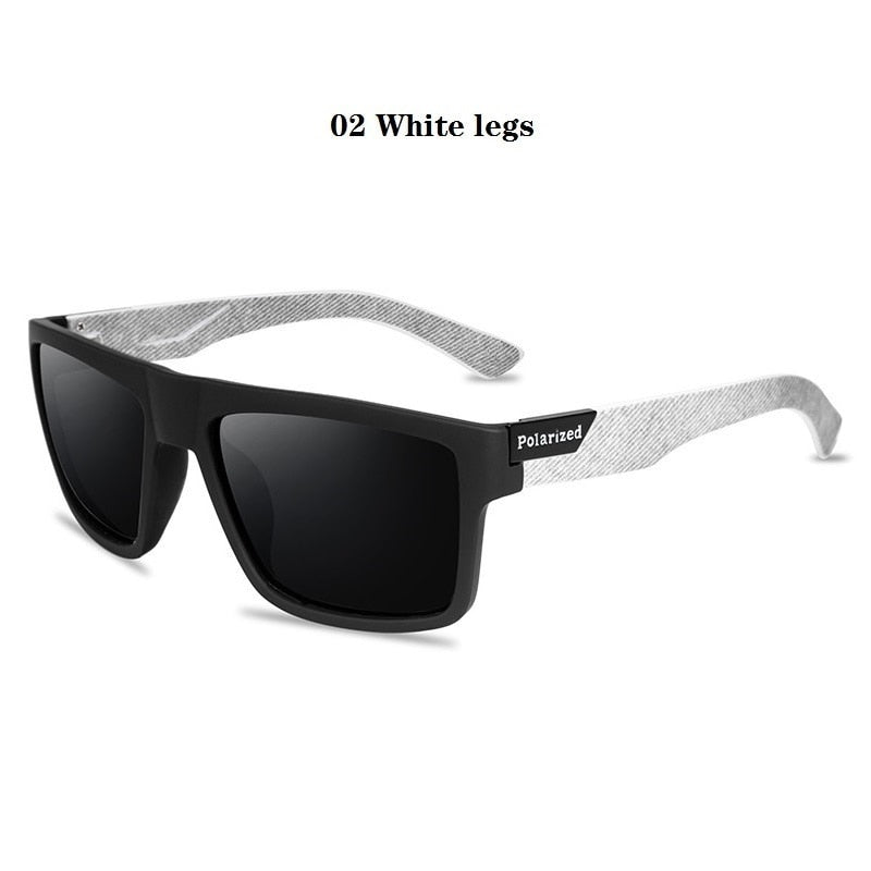 Luxury Square Framed Polarized Sunglasses