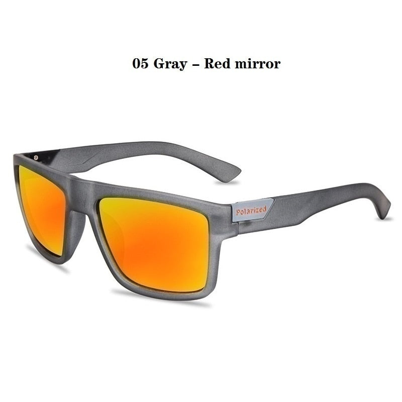 Luxury Square Framed Polarized Sunglasses